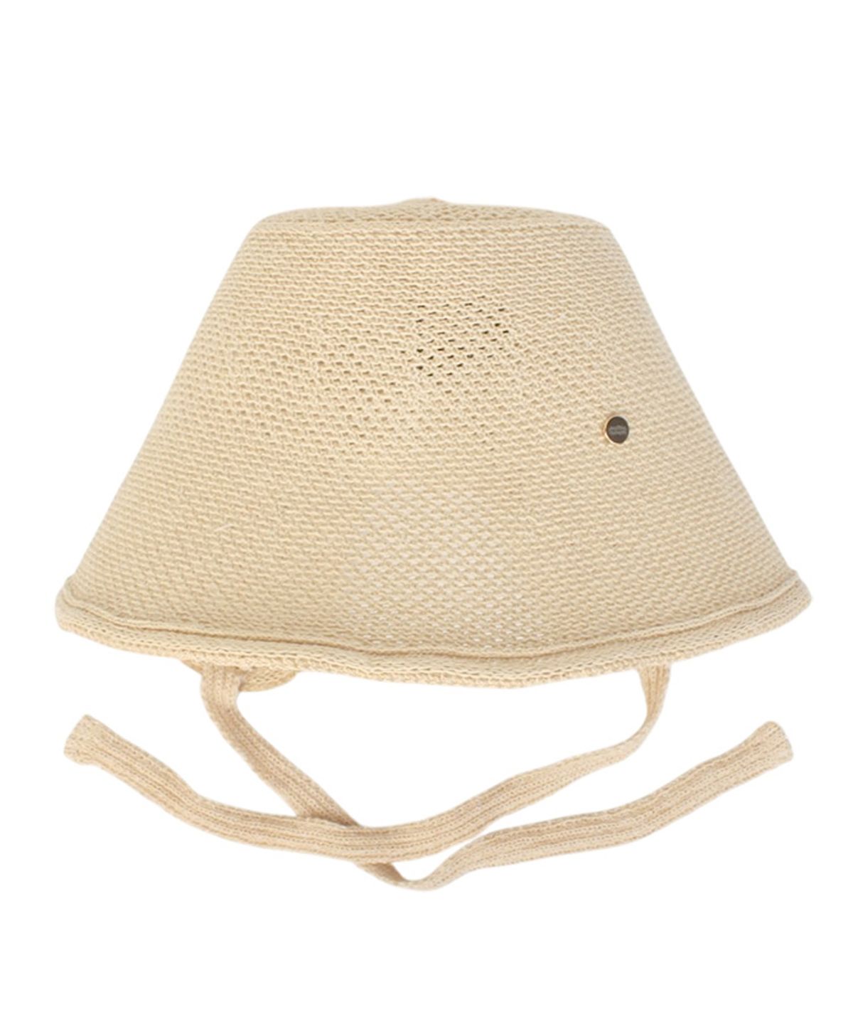 유니버셜 케미스트리(UNIVERSAL CHEMISTRY) Summer Logo Beige Bonnet Hat 보닛햇