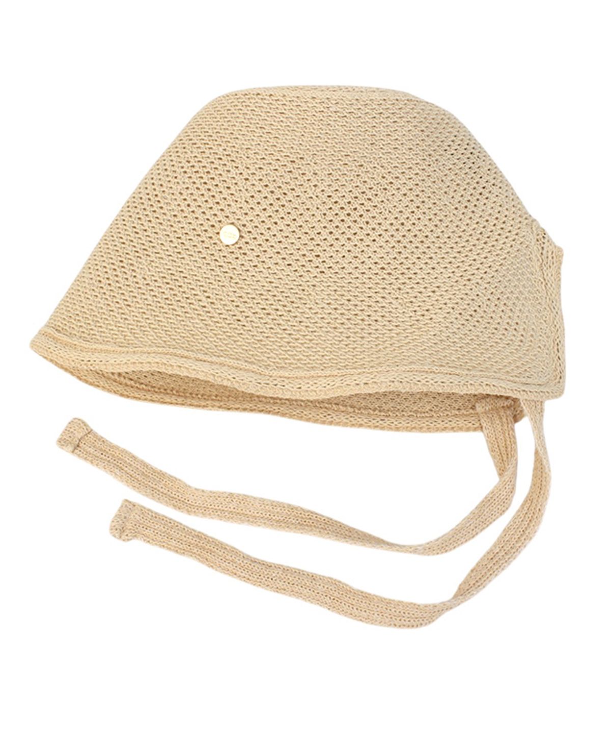 유니버셜 케미스트리(UNIVERSAL CHEMISTRY) Summer Logo Beige Bonnet Hat 보닛햇