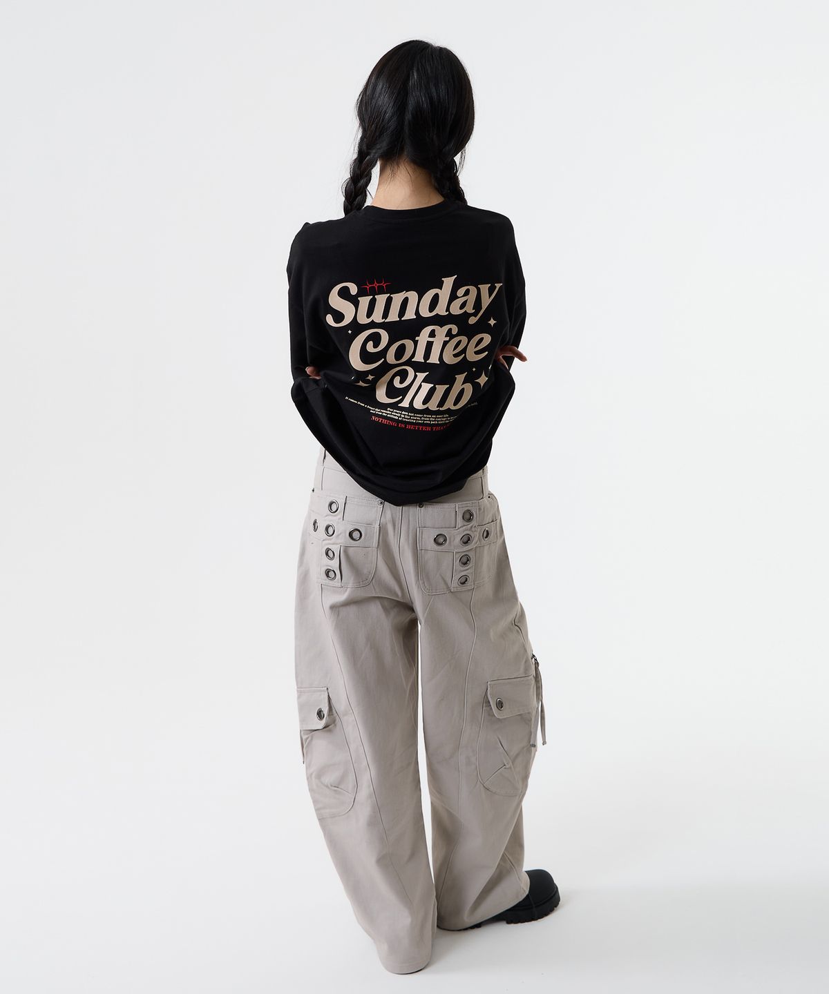 낫띵이즈베럴댄미(NOTHINGISBETTERTHANME) COFFEE CLUB TEE_black