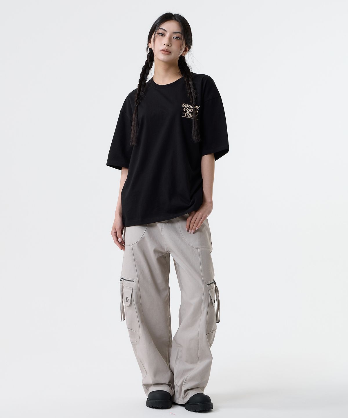 낫띵이즈베럴댄미(NOTHINGISBETTERTHANME) COFFEE CLUB TEE_black