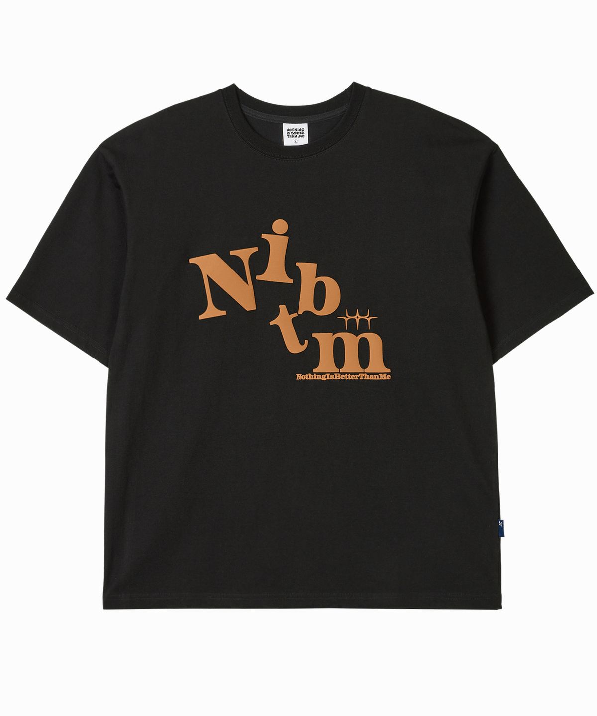 낫띵이즈베럴댄미(NOTHINGISBETTERTHANME) BIG LOGO TEE_black