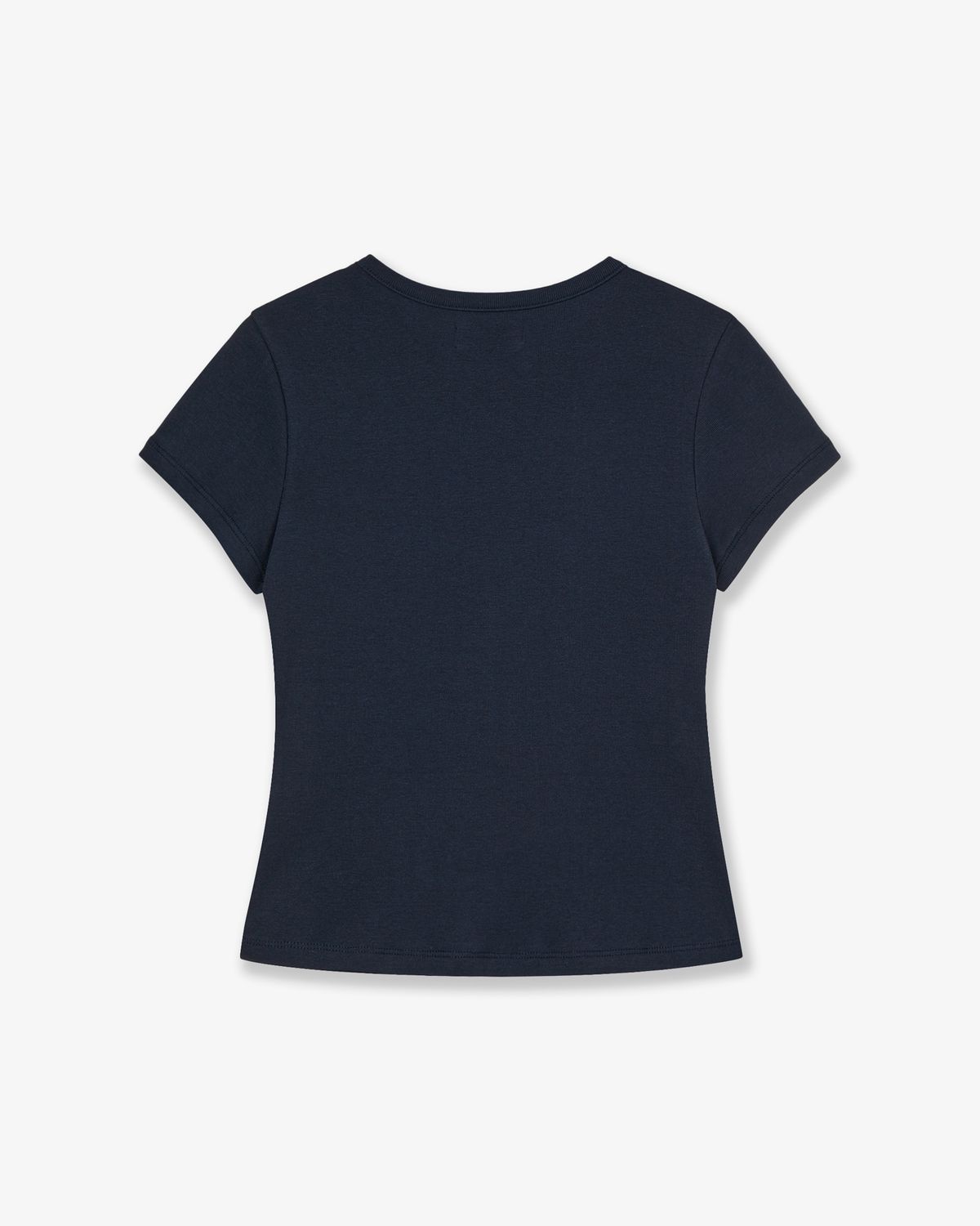 에이이에이이(AEAE) CHECK STAR TEE [NAVY]