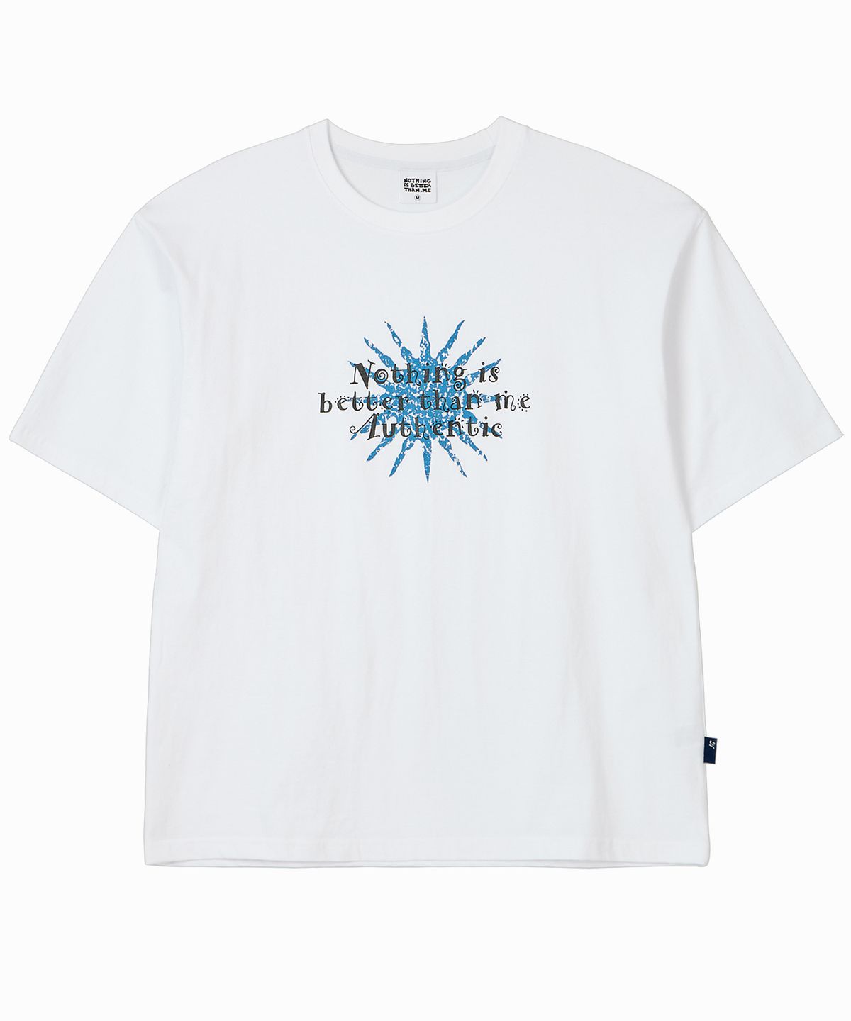 낫띵이즈베럴댄미(NOTHINGISBETTERTHANME) SUN LETTERING TEE_white