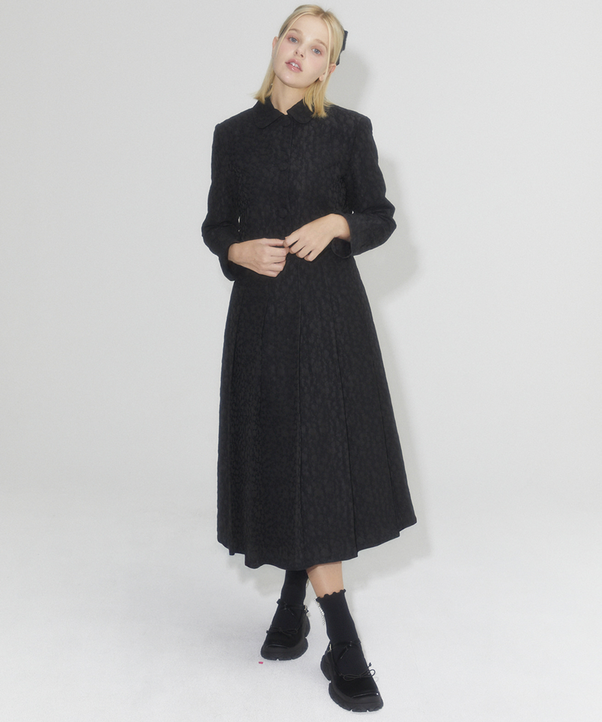 알리에나(ALIENAR) Anne Jacquard skirt