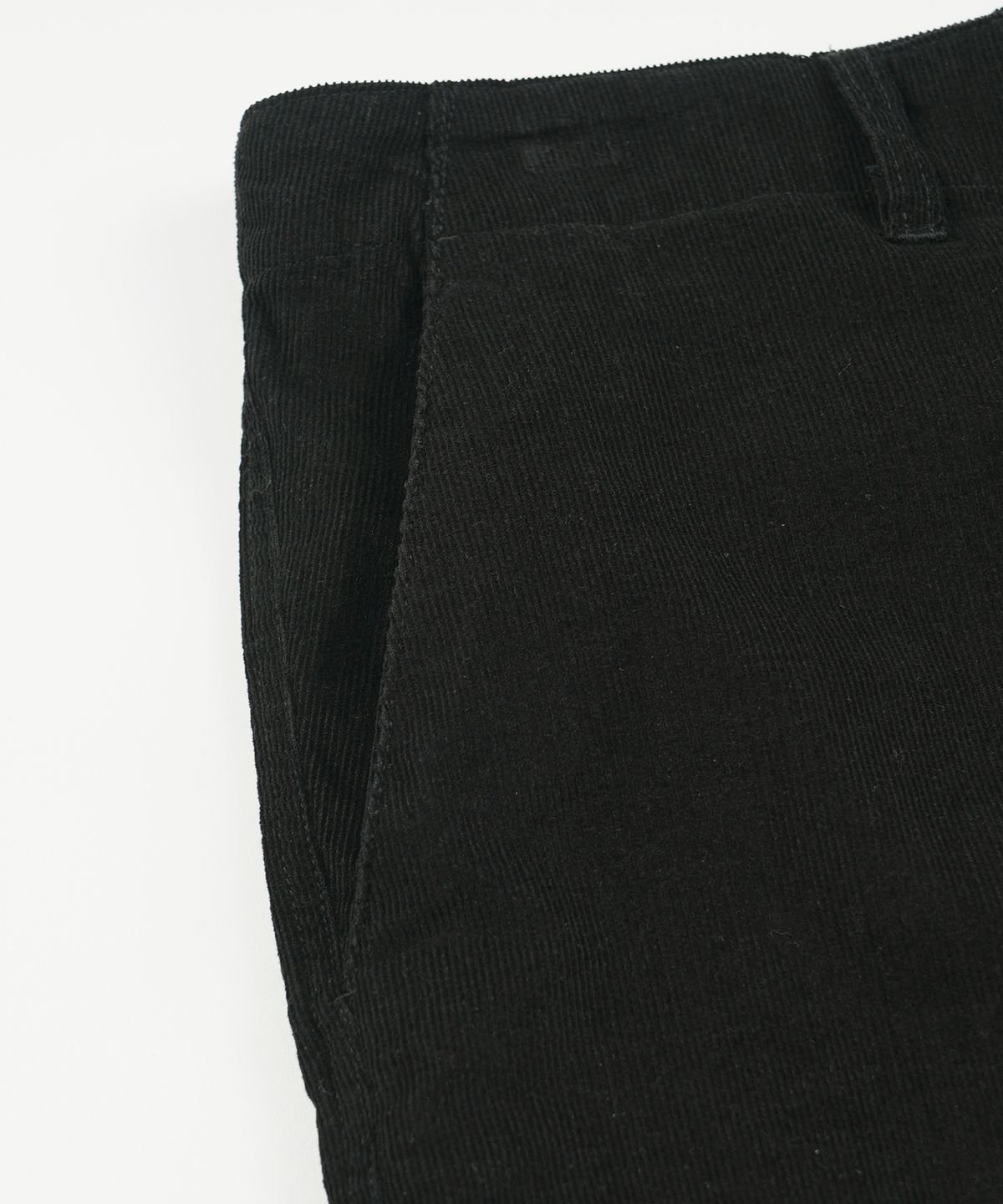 프리즘웍스(FRIZMWORKS) CORDUROY COMFORT SHORTS _ BLACK