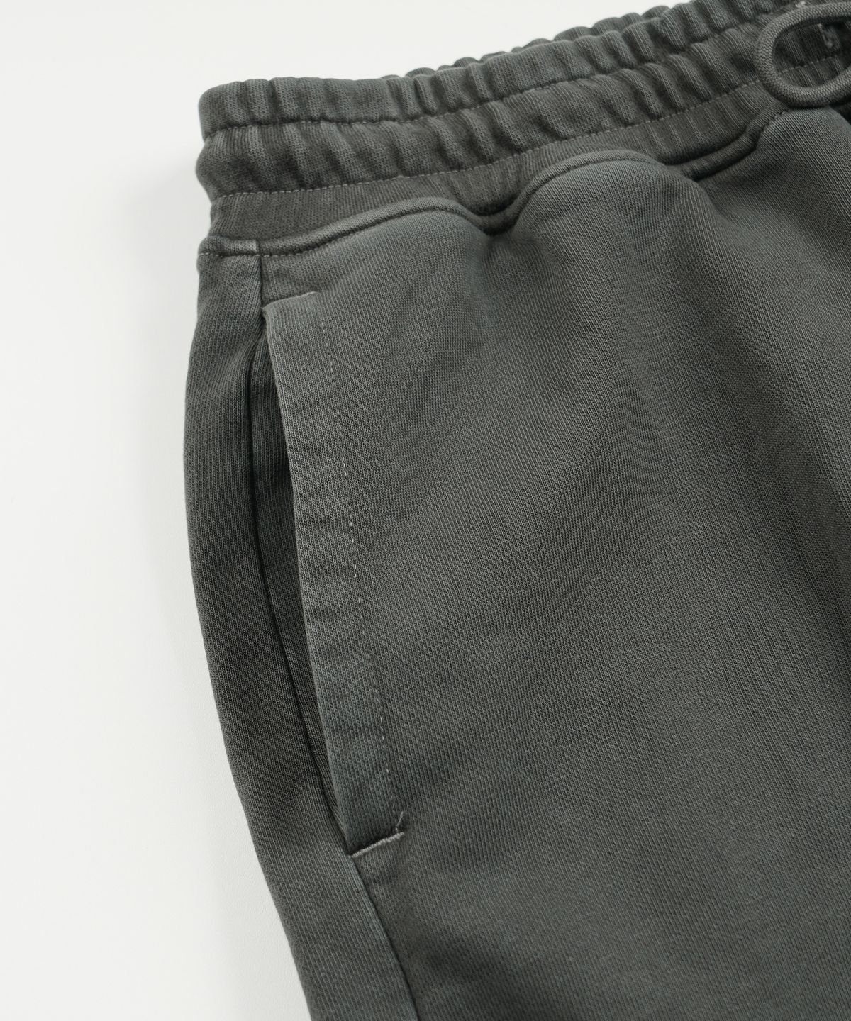 프리즘웍스(FRIZMWORKS) WASHED CARPENTER SWEAT SHORTS _ CHARCOAL