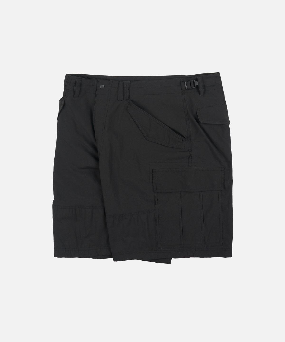 프리즘웍스(FRIZMWORKS) MICRO RIPSTOP ESSENTIAL CARGO SHORTS _ BLACK