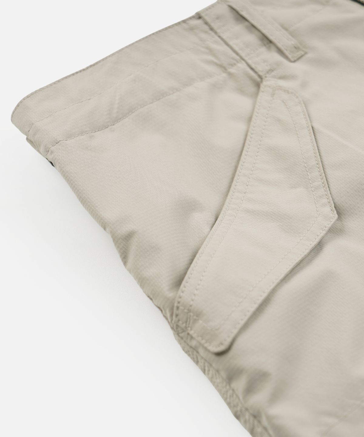 프리즘웍스(FRIZMWORKS) MICRO RIPSTOP ESSENTIAL CARGO SHORTS _ LIGHT GRAY