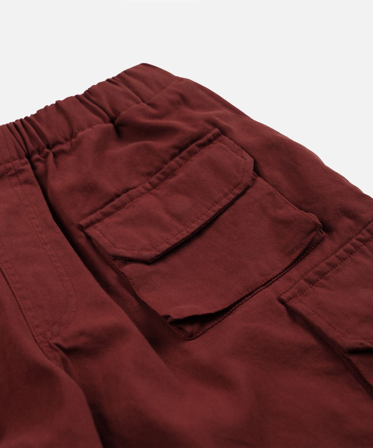 프리즘웍스(FRIZMWORKS) CANVAS MULTI POCKET SHORTS _ BURGUNDY