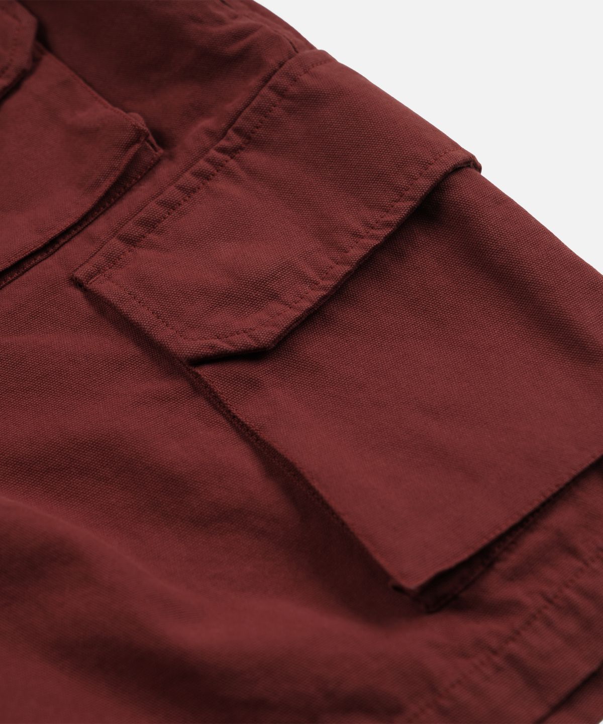 프리즘웍스(FRIZMWORKS) CANVAS MULTI POCKET SHORTS _ BURGUNDY