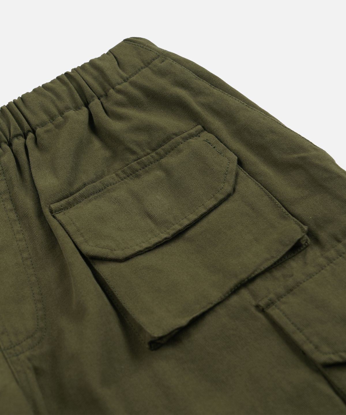 프리즘웍스(FRIZMWORKS) CANVAS MULTI POCKET SHORTS _ OLIVE