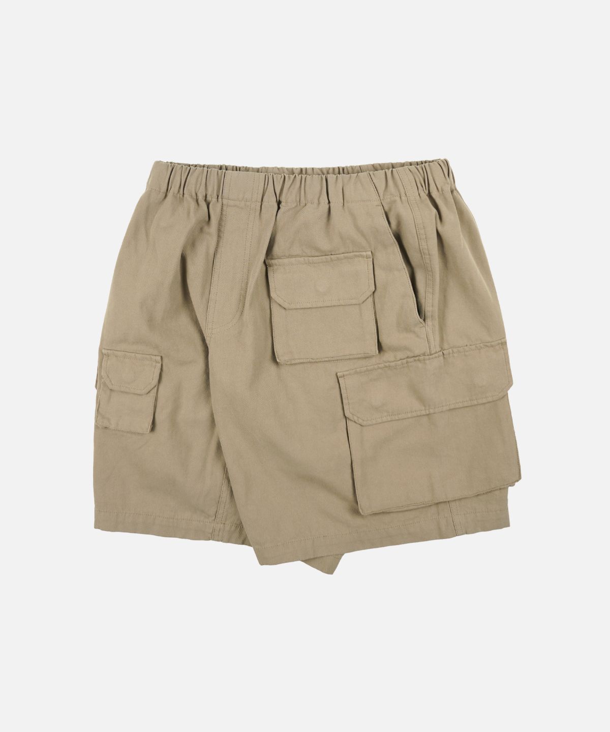 프리즘웍스(FRIZMWORKS) CANVAS MULTI POCKET SHORTS _ KHAKI BEIGE