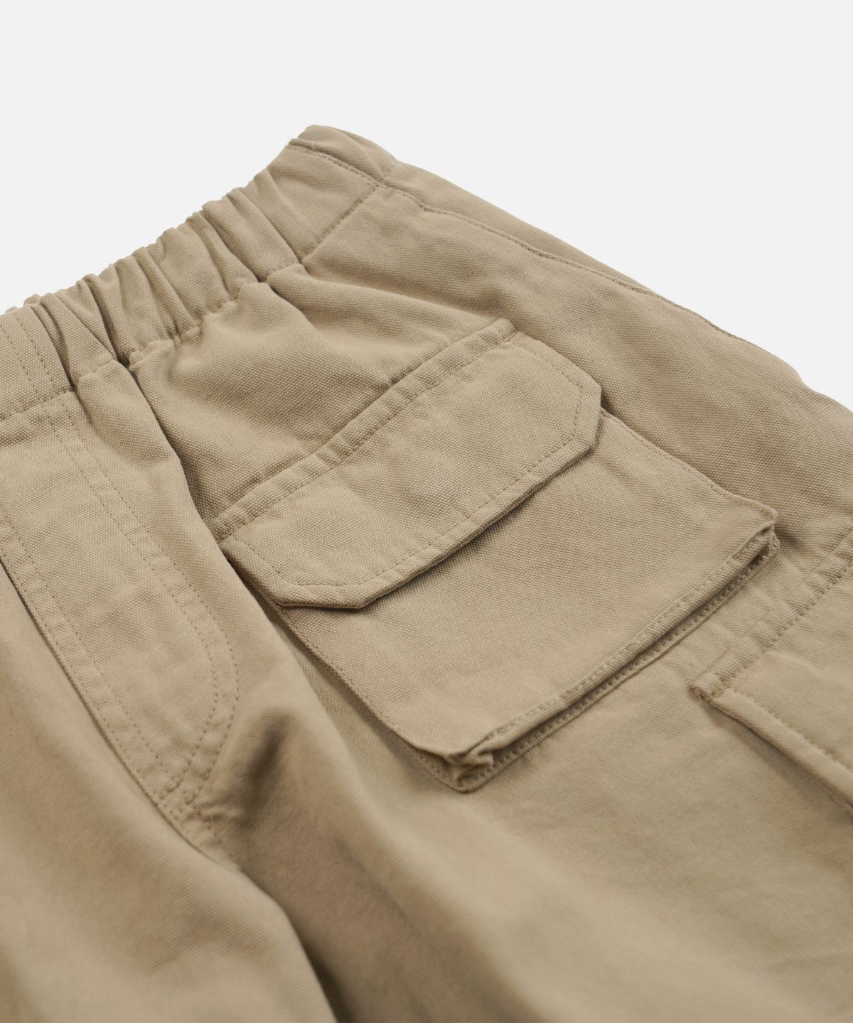 프리즘웍스(FRIZMWORKS) CANVAS MULTI POCKET SHORTS _ KHAKI BEIGE