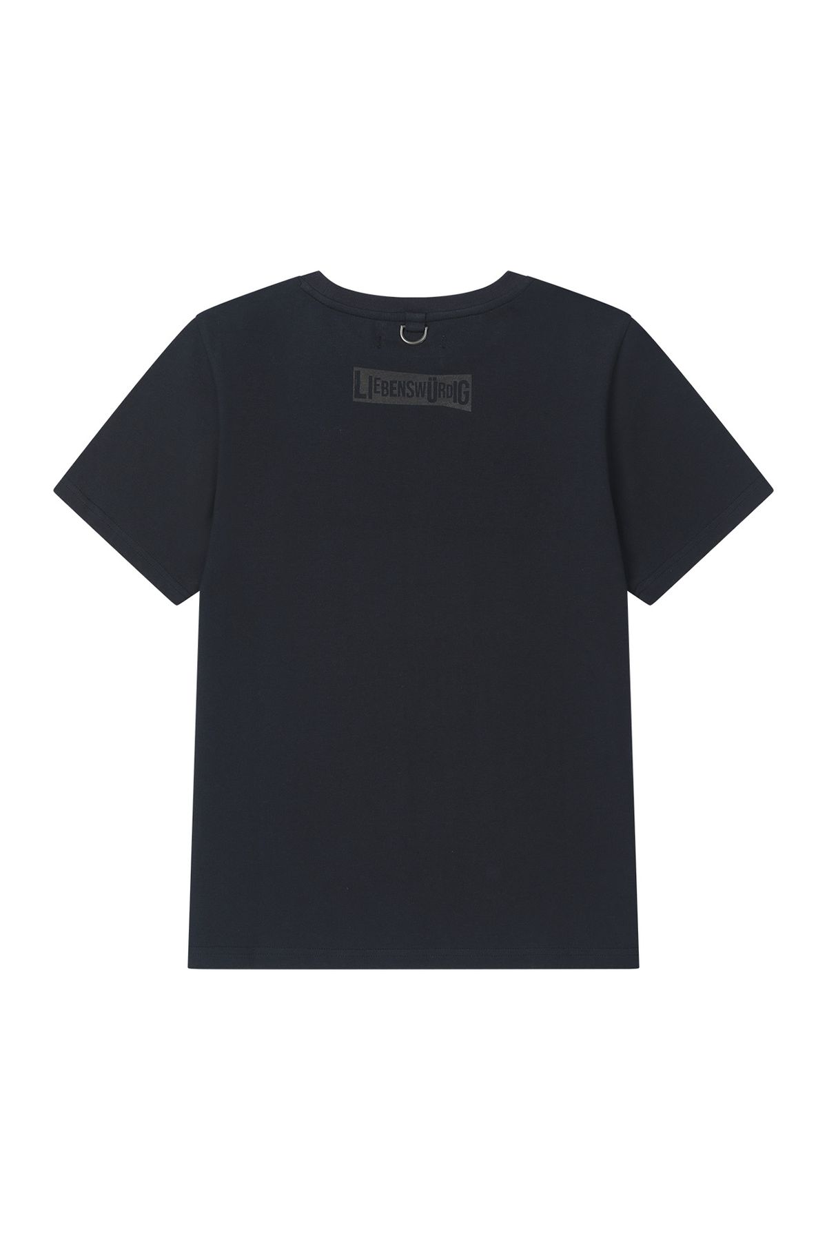 다이닛(DEINET) UPSIDED T-SHIRT IN DARK NAVY