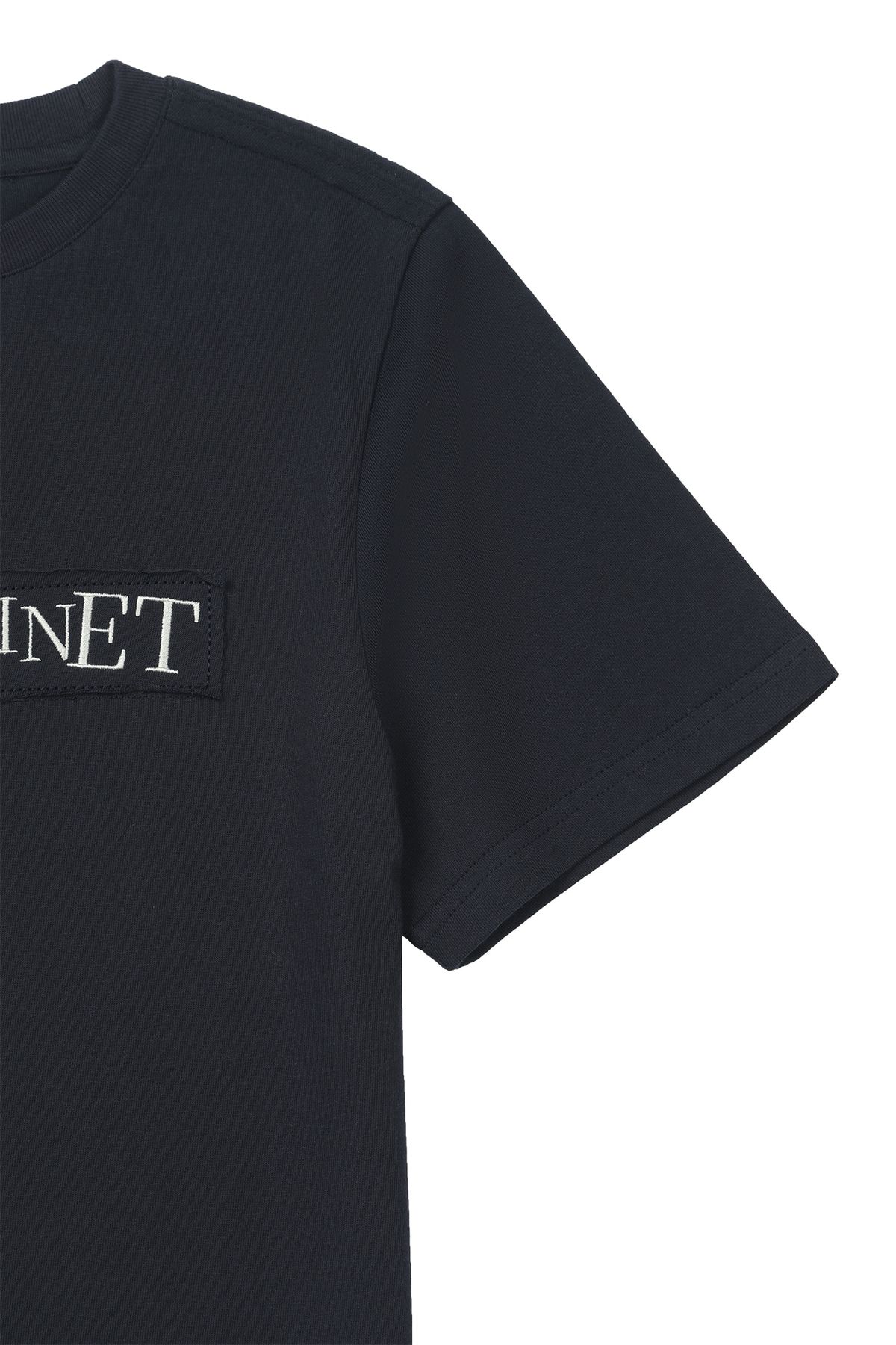 다이닛(DEINET) UPSIDED T-SHIRT IN DARK NAVY