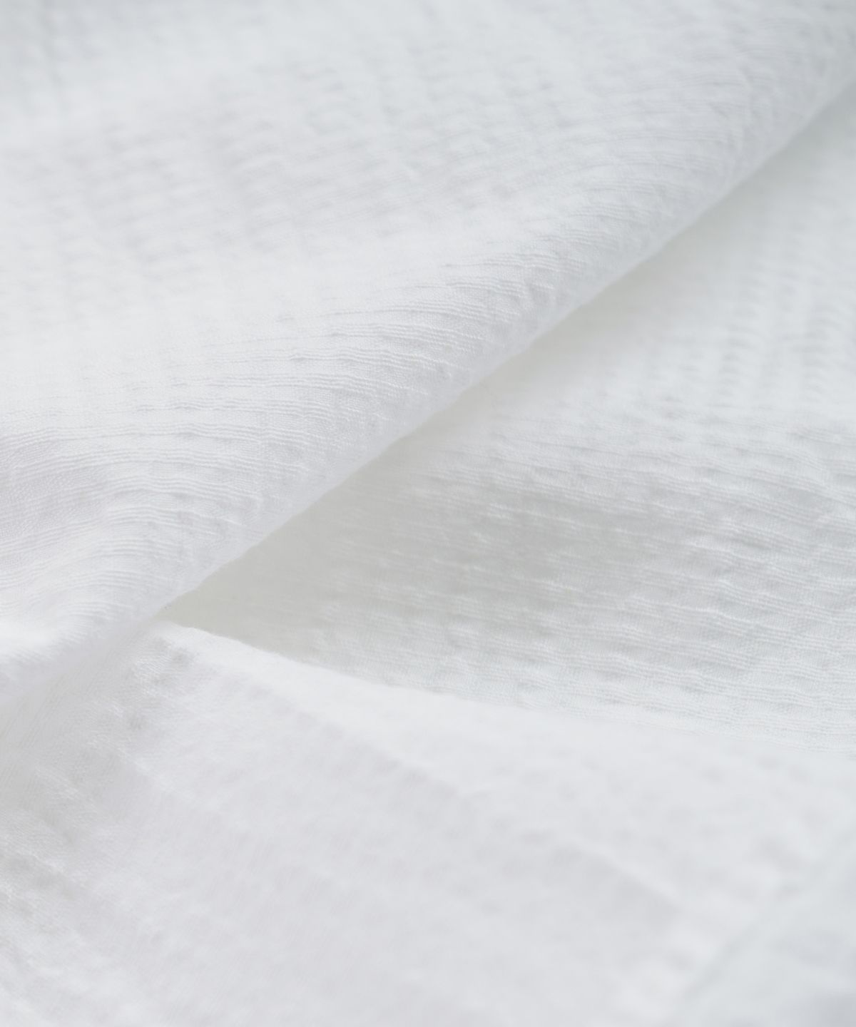 프리즘웍스(FRIZMWORKS) OG DOBBY WEAVE SEERSUCKER HALF SHIRT _ WHITE