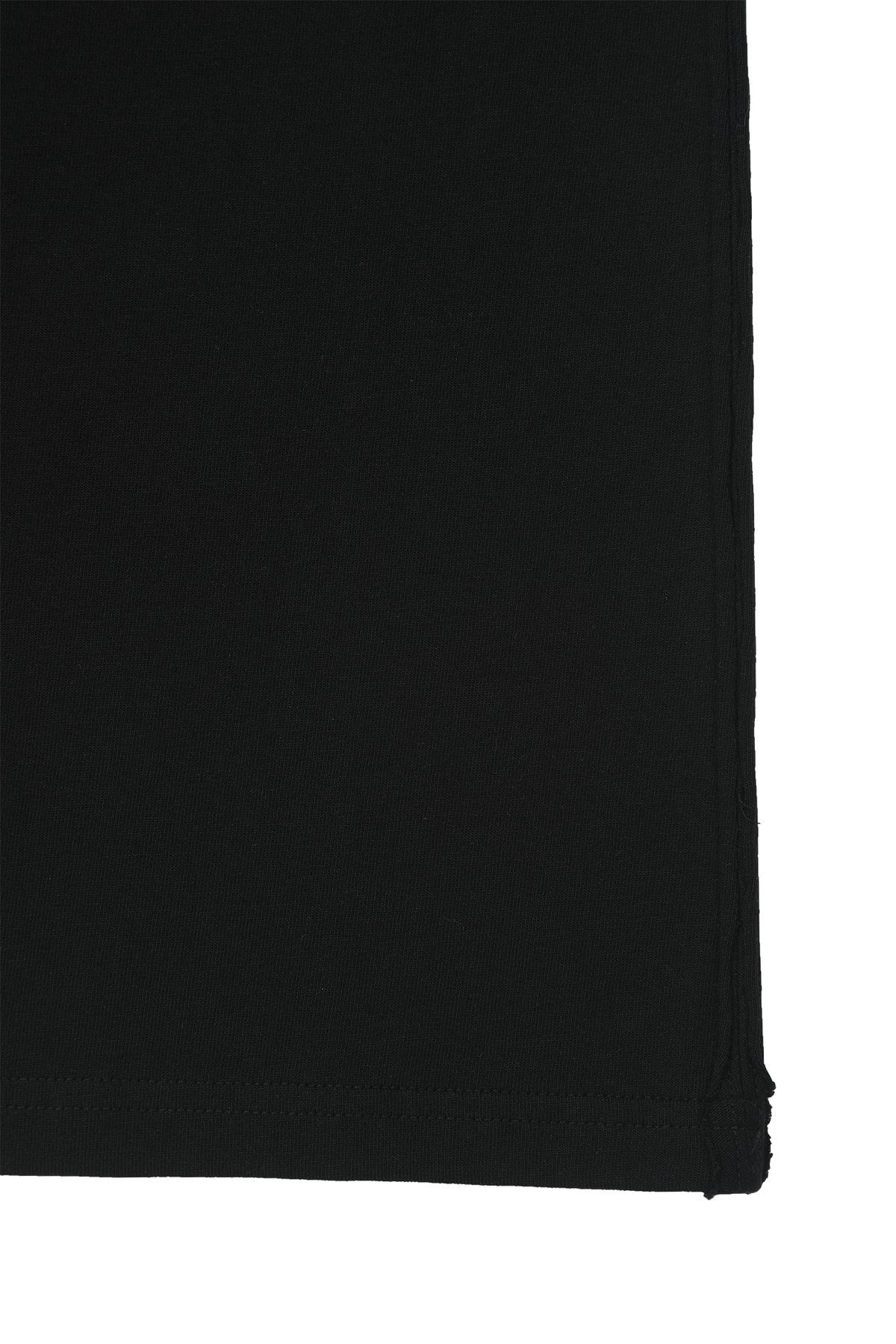 다이닛(DEINET) UPSIDED T-SHIRT IN BLACK