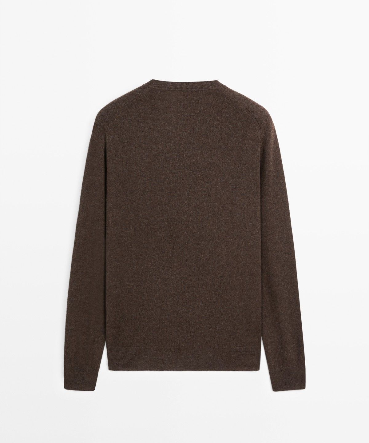 마시모두띠(MASSIMO DUTTI) 100% 캐시미어 립 니트 스웨터