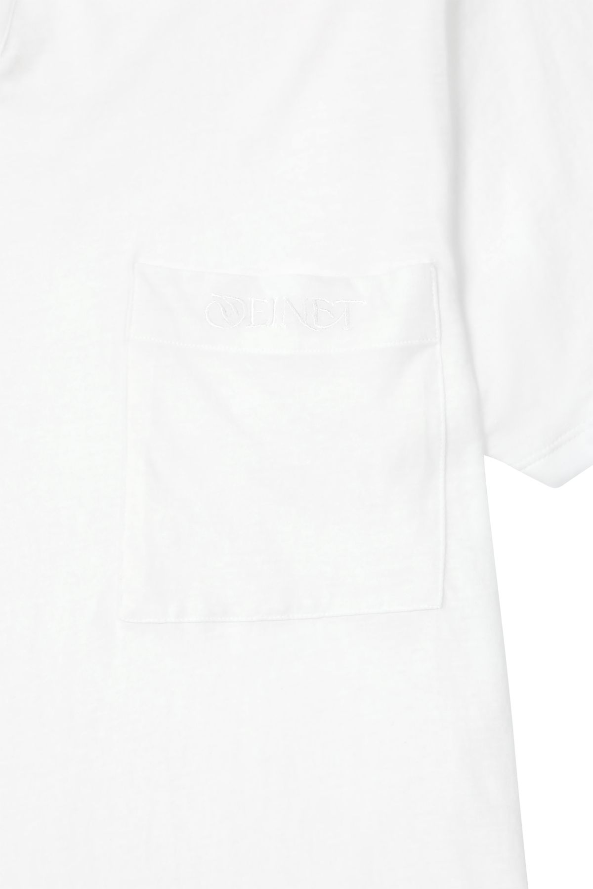 다이닛(DEINET) VINTAGE COLLAR T-SHIRT IN WHITE