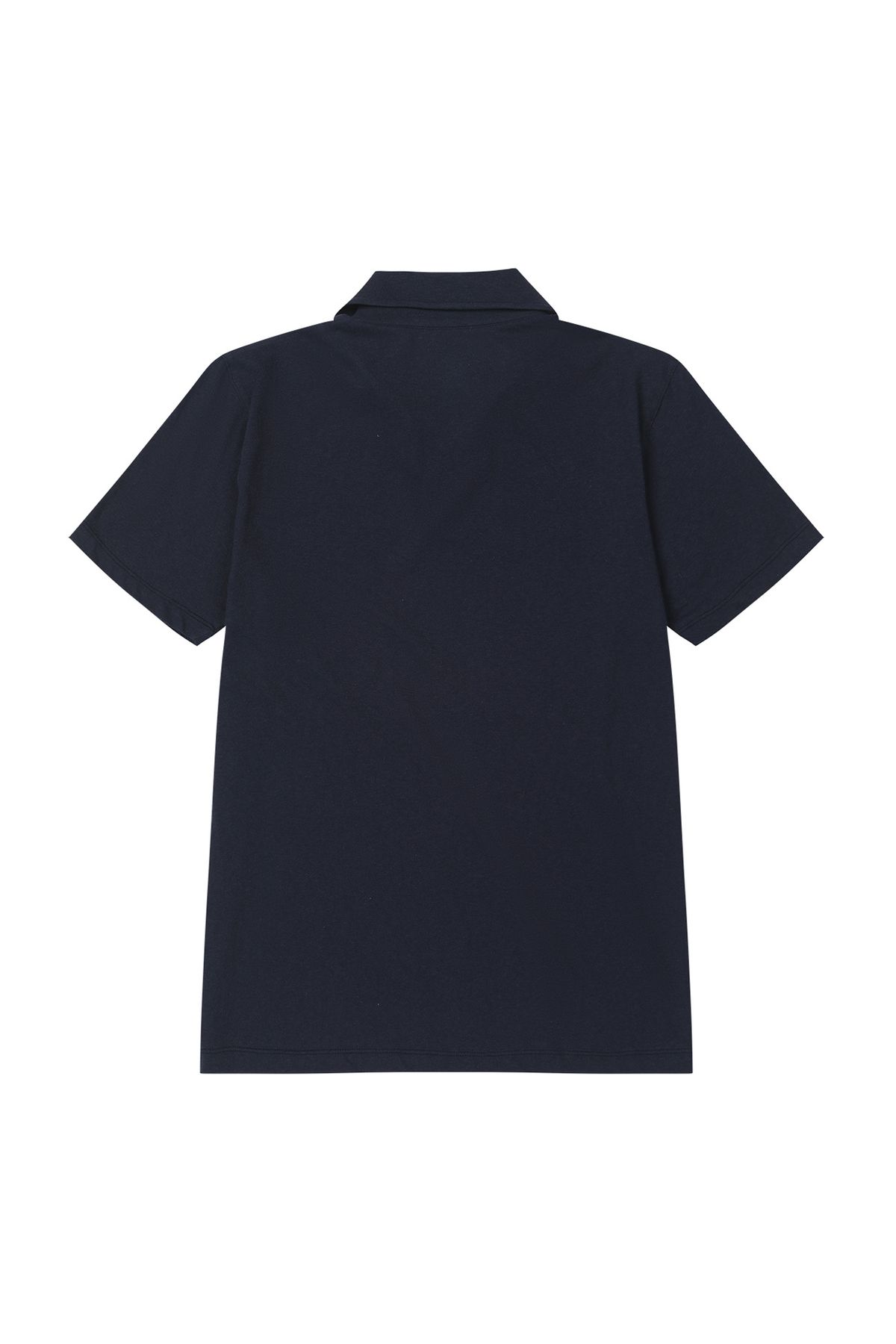다이닛(DEINET) VINTAGE COLLAR T-SHIRT IN NAVY