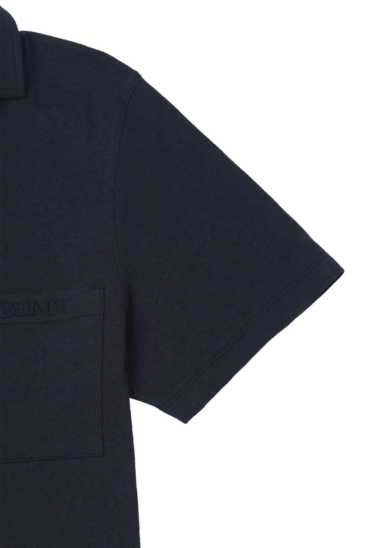 다이닛(DEINET) VINTAGE COLLAR T-SHIRT IN NAVY