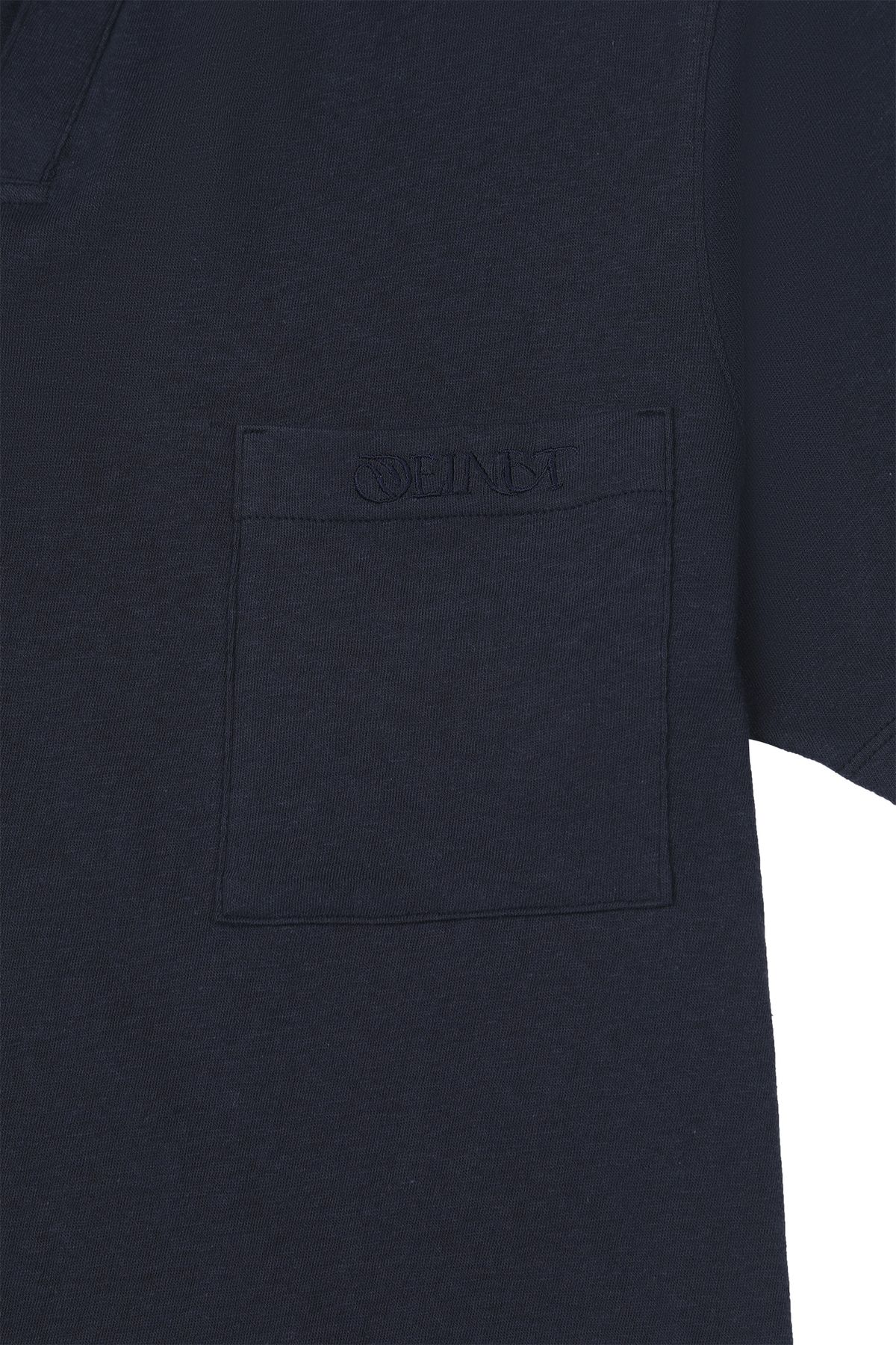 다이닛(DEINET) VINTAGE COLLAR T-SHIRT IN NAVY