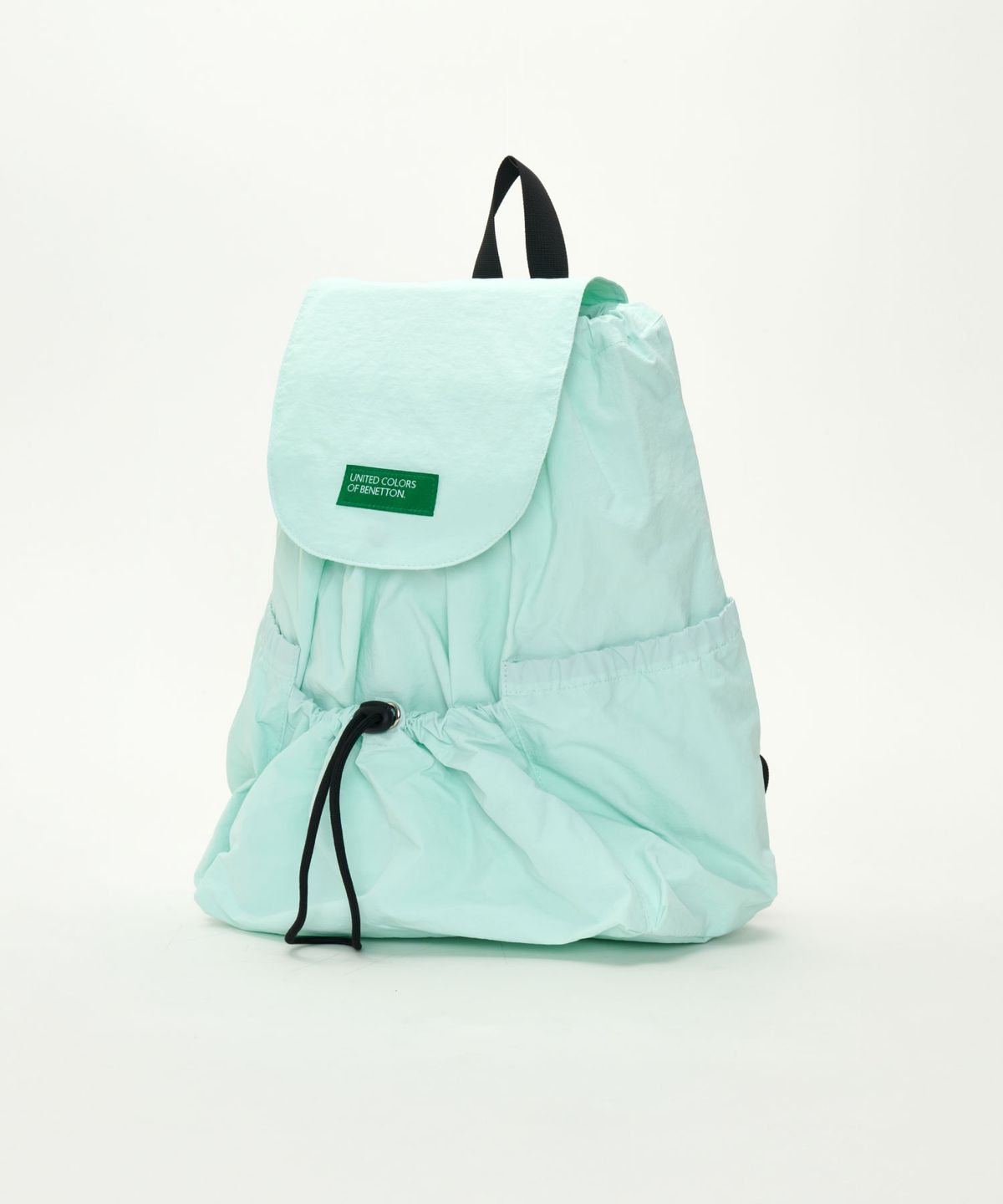 베네통(BENETTON) 셔링 랩탑 백팩 - [민트]