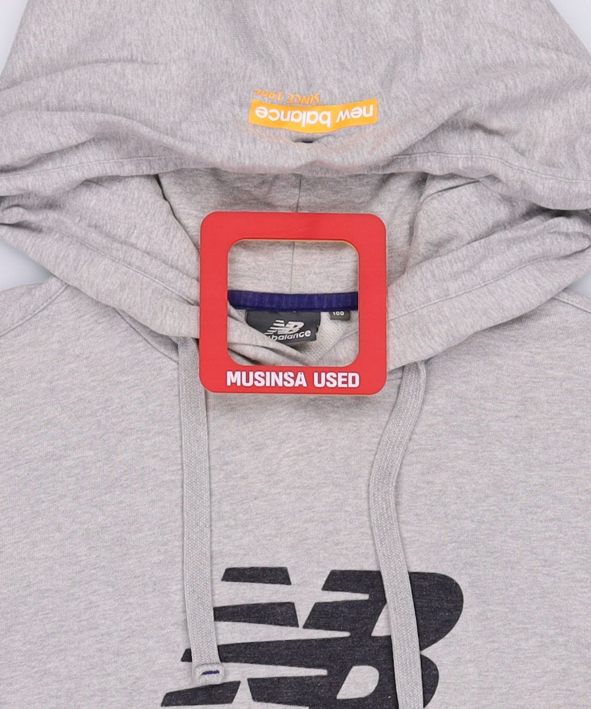 뉴발란스(NEW BALANCE) 후드 티셔츠 100