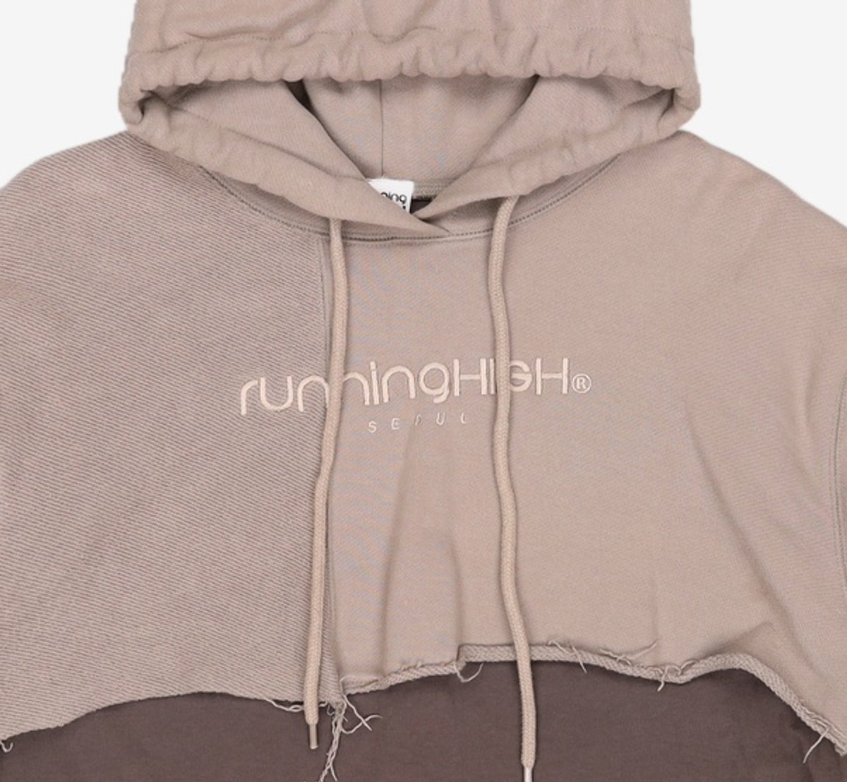 러닝하이(RUNNINGHIGH) 후드 티셔츠 FREE