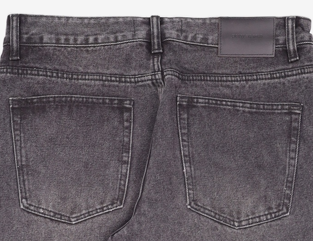 86로드(86ROAD) BLACK NORMAL CHIP / CROP TAPERED 32