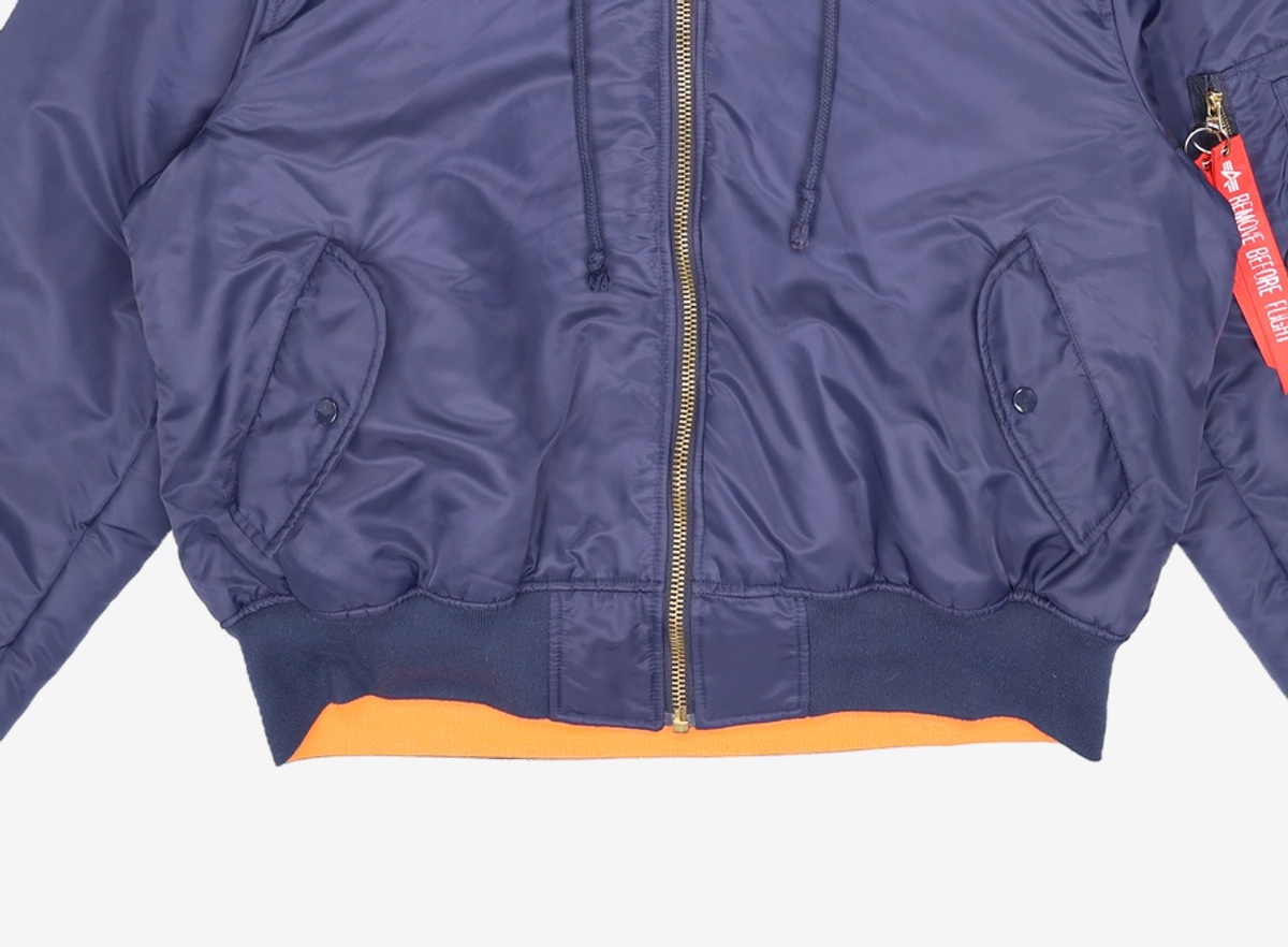 알파 인더스트리(ALPHA INDUSTRIES) 항공 점퍼/블루종/MA-1 L