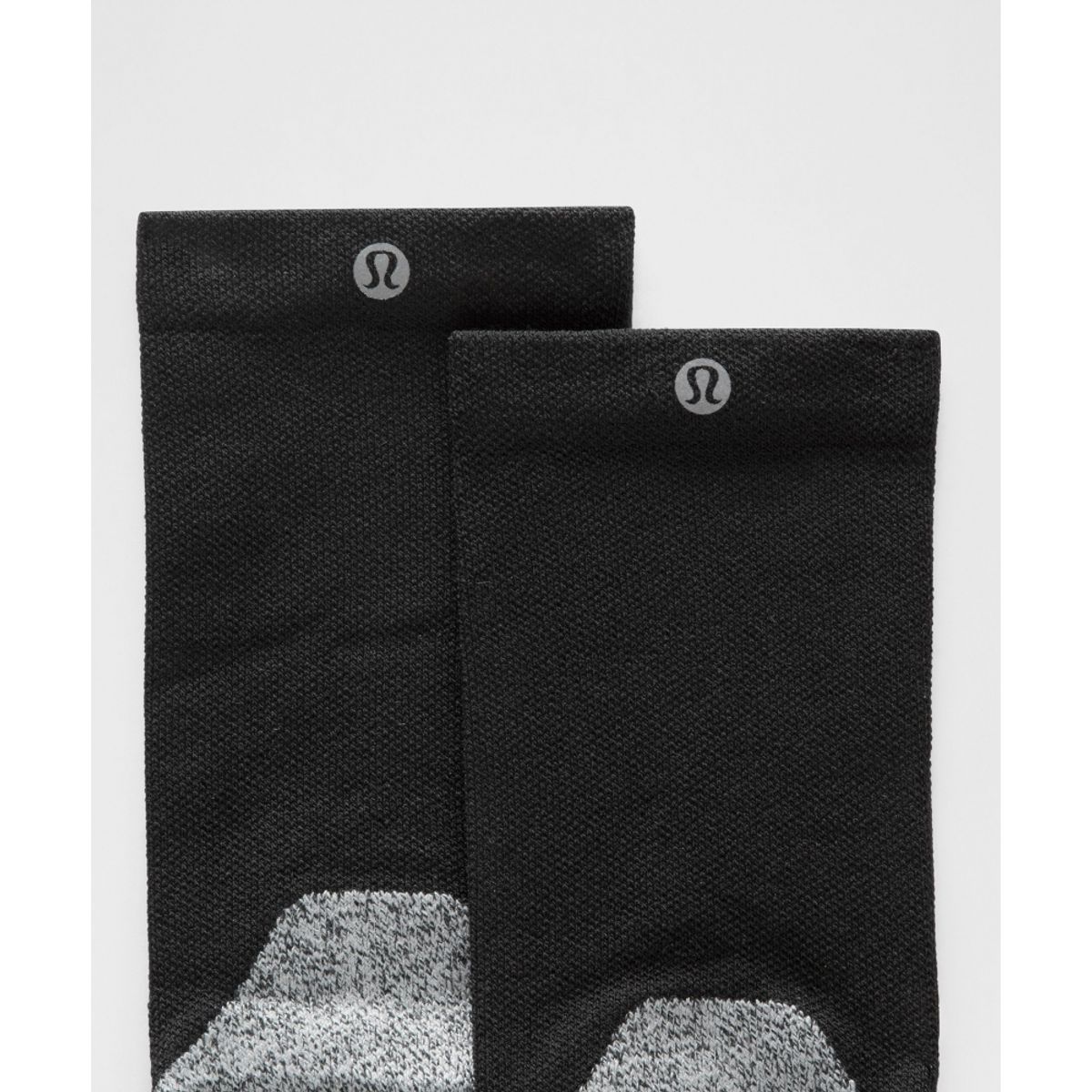 룰루레몬(LULULEMON) 유니섹스 파워 스트라이드 쿠션 크루 삭스  BLK