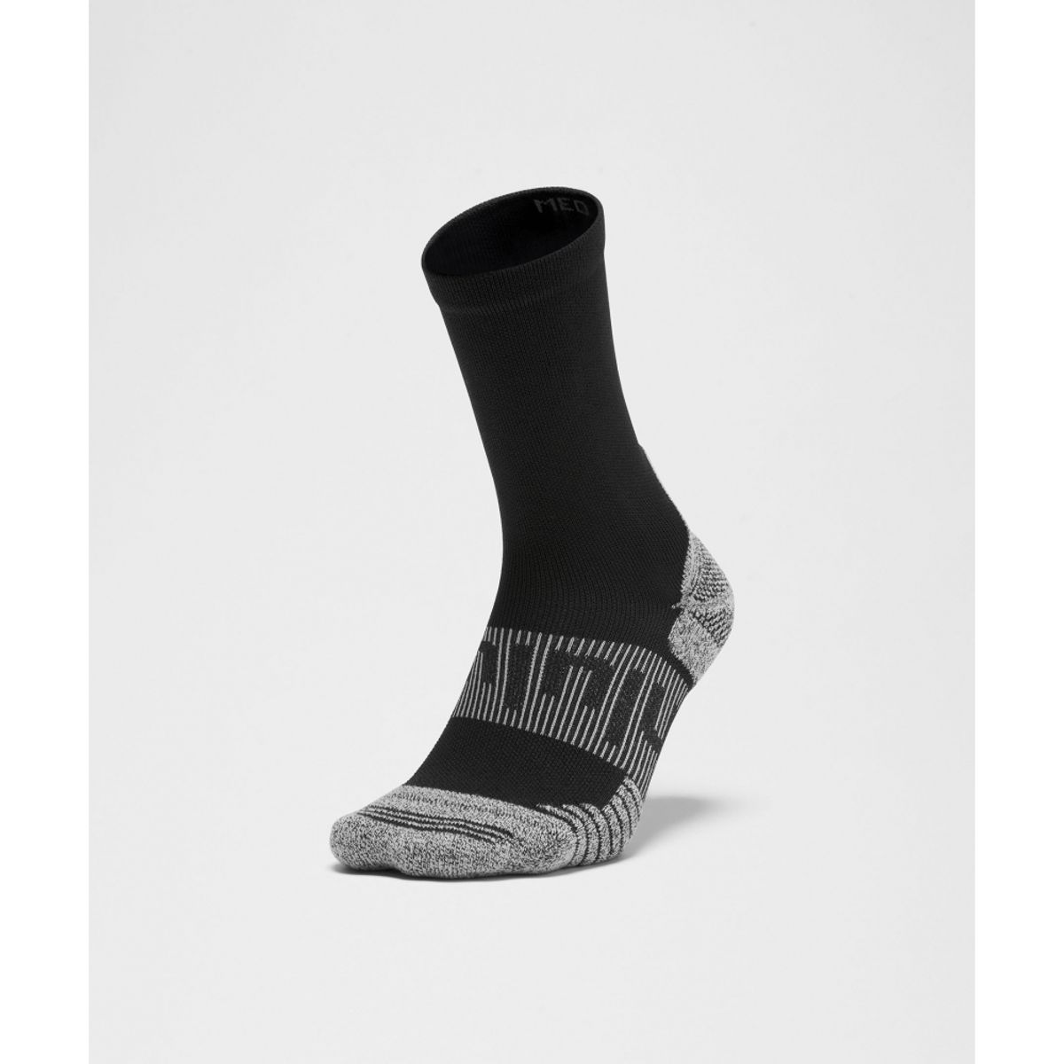룰루레몬(LULULEMON) 유니섹스 파워 스트라이드 쿠션 크루 삭스  BLK