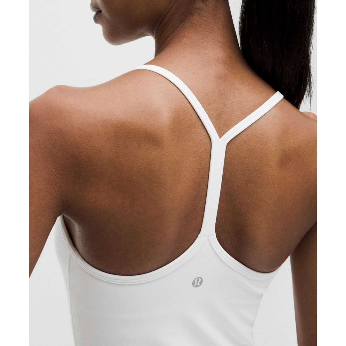 룰루레몬(LULULEMON) 플로우 Y 탱크탑 *라이트 서포트, B C컵  WHT