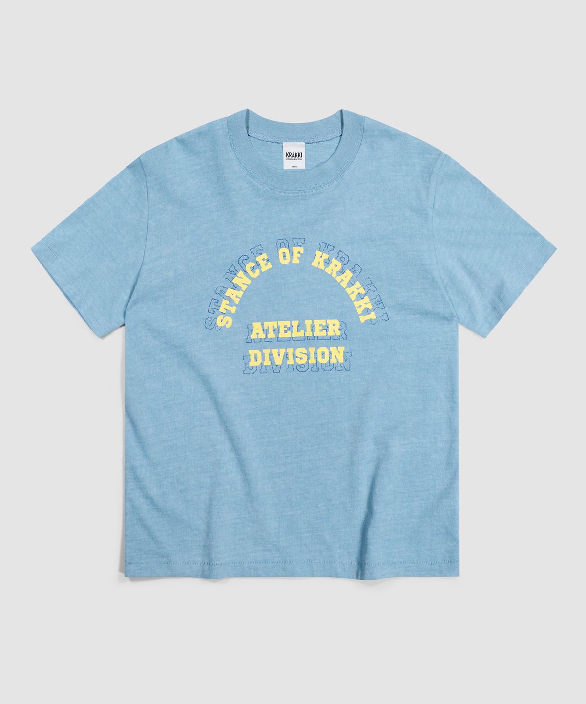 크래키(KRAKKI) [Women] Arch Logo Tee_Blue [KR265PWT441]
