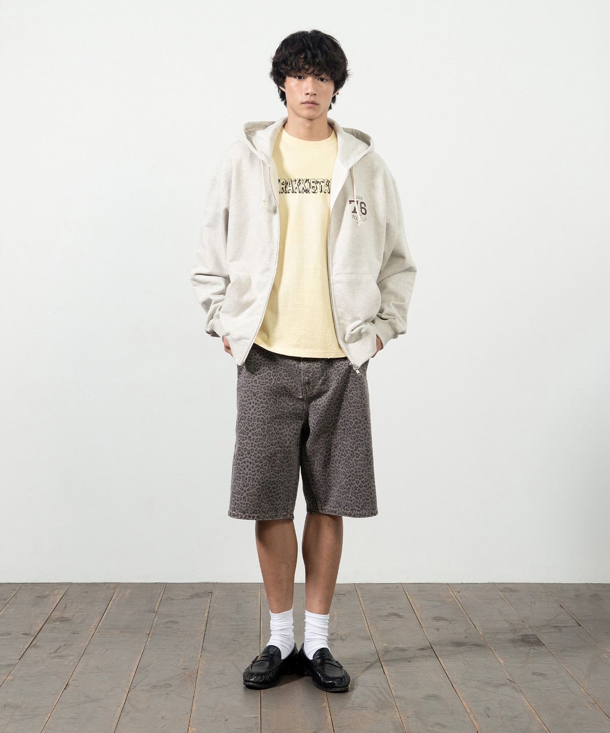 크래키(KRAKKI) [Unisex] Stance Logo Tee_Yellow [KR265PUT412]