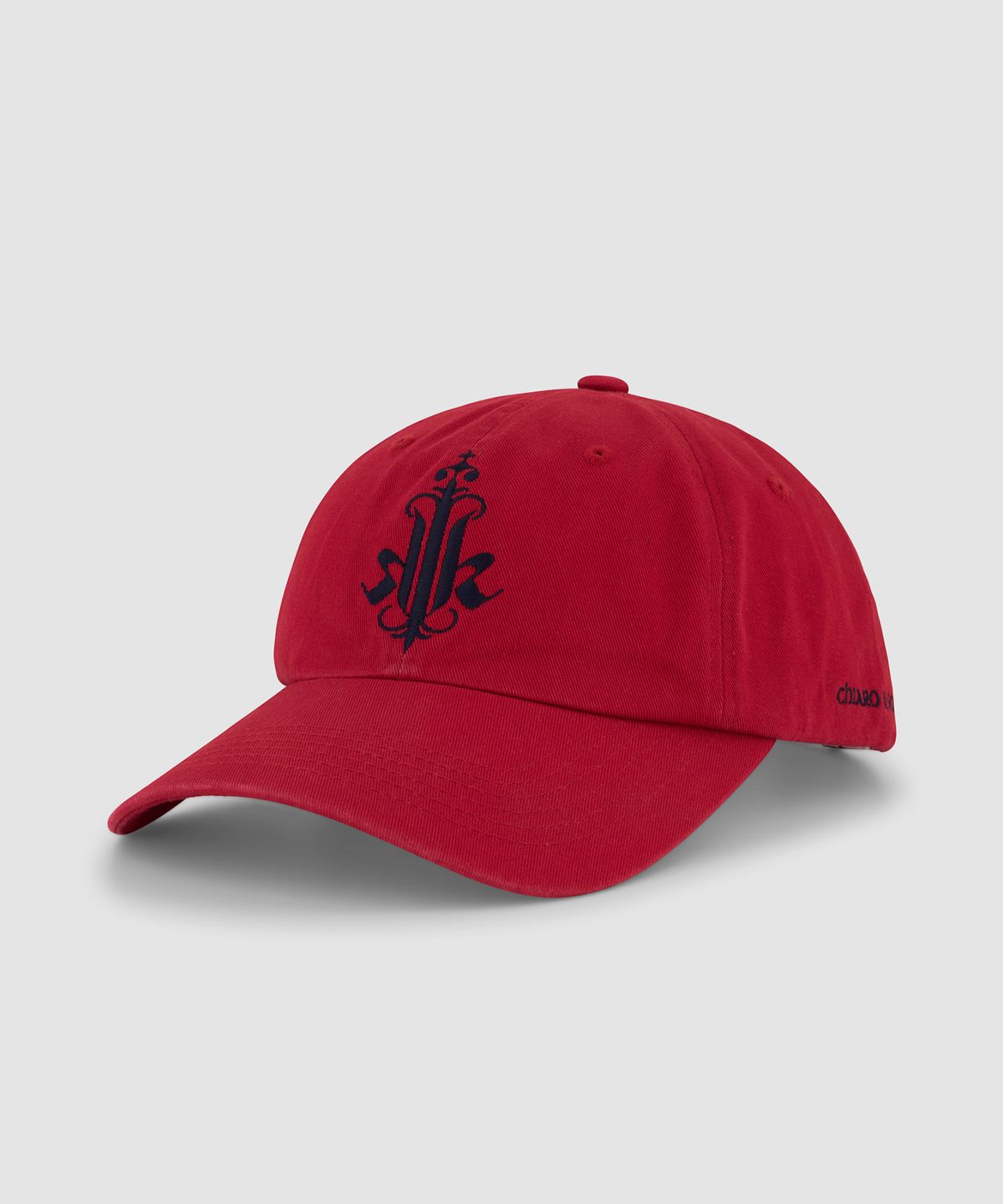 크래키(KRAKKI) [Unisex] Initial Logo Cap 01_Red [KR269POH403]