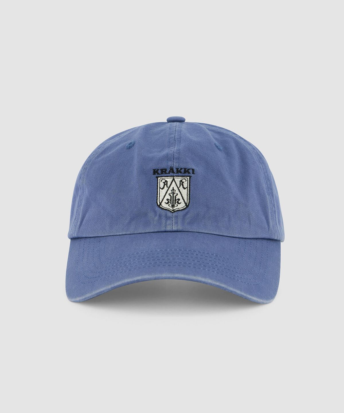 크래키(KRAKKI) [Unisex] Flag Logo Cap 03_Blue [KR269POH421]