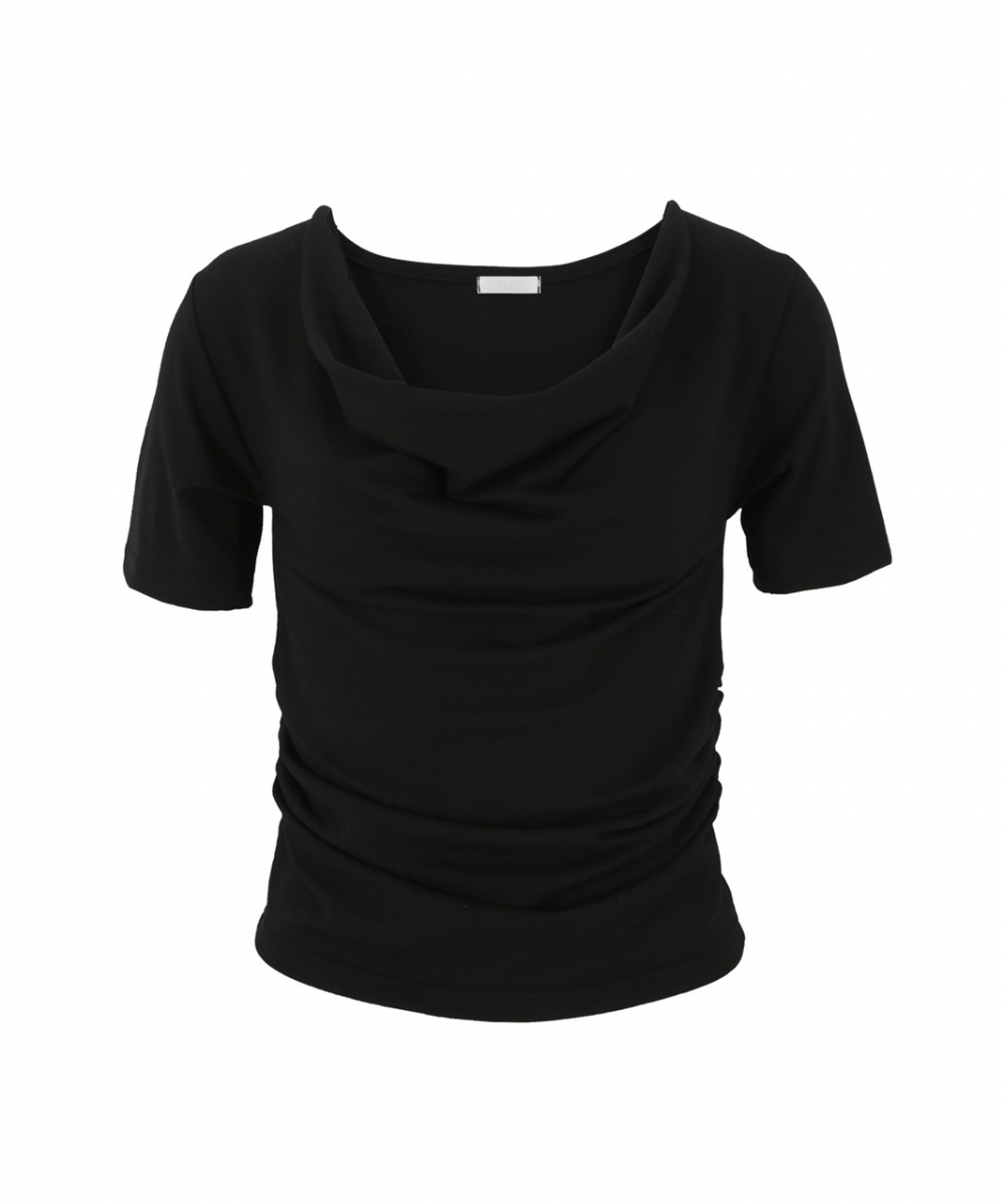 아이씨에(ISEEAE) 3-Way Cowl Neck Top (White, Pink, Black) 카울넥, 언발, 오프숄더 3-WAY 반팔 블라우스