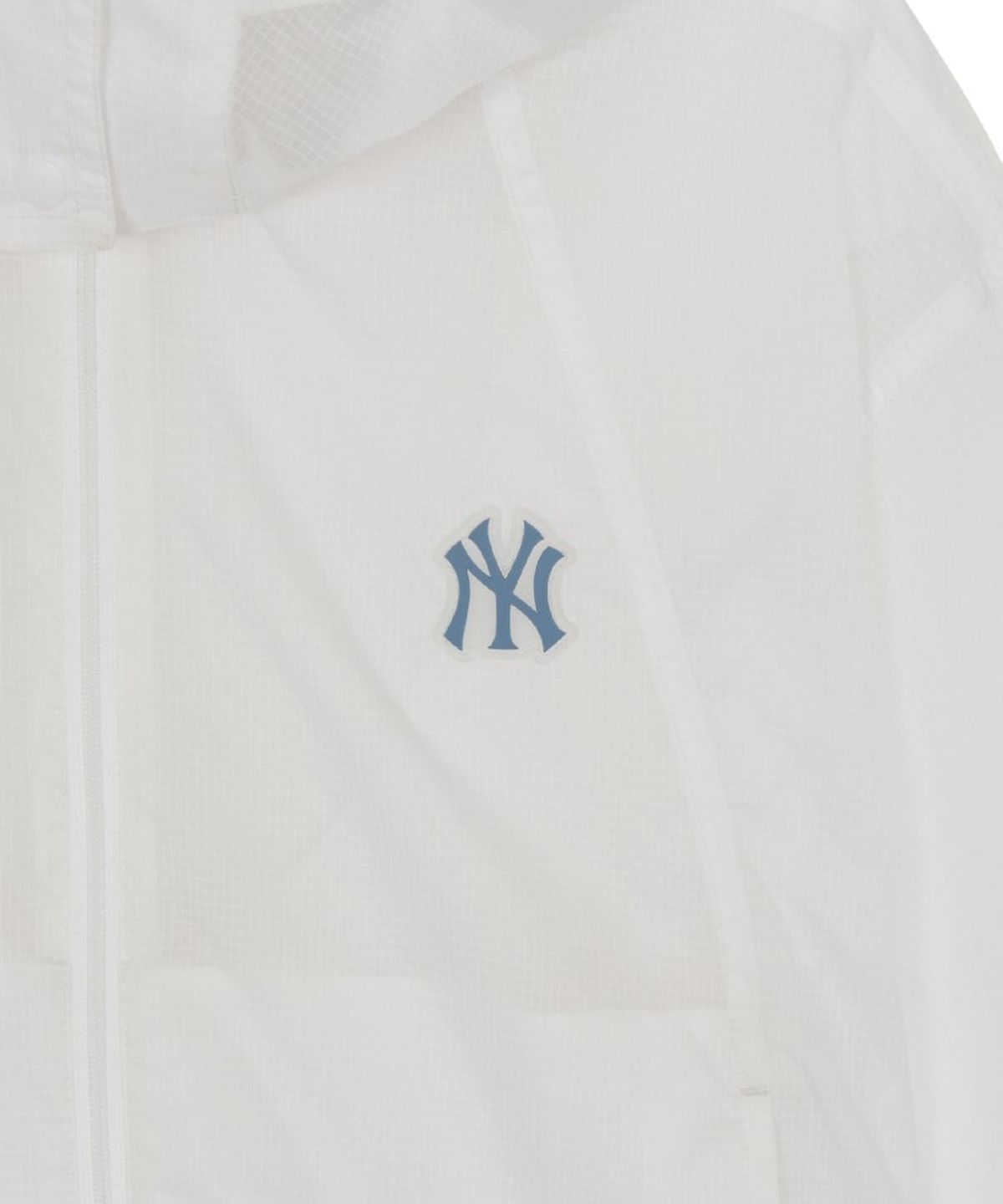 엠엘비(MLB) 여성 스포티브 립스탑 초경량 시스루 바람막이 NY (White)