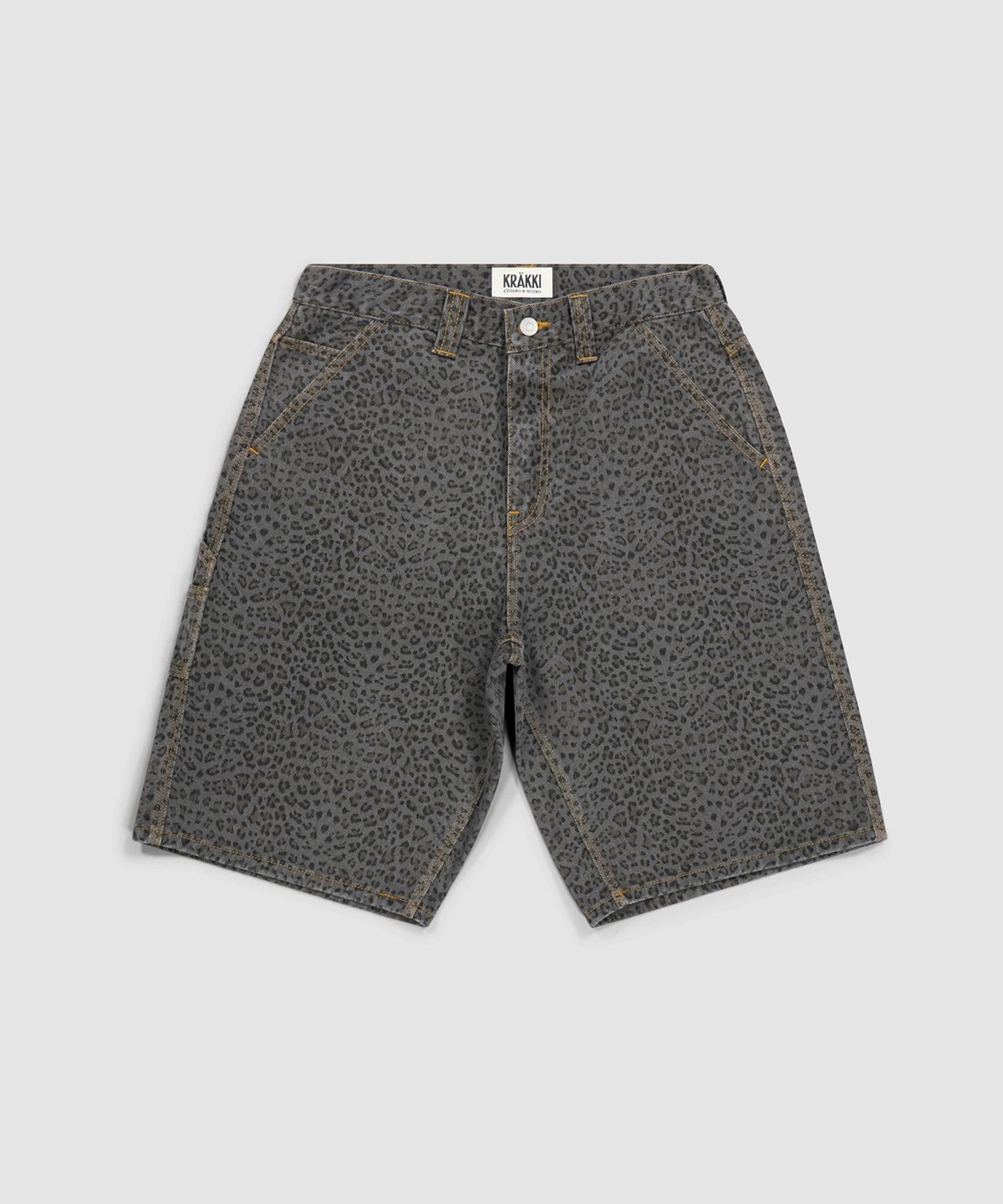 크래키(KRAKKI) [Men] Leopard Shorts_Grey [KR265PMP461]