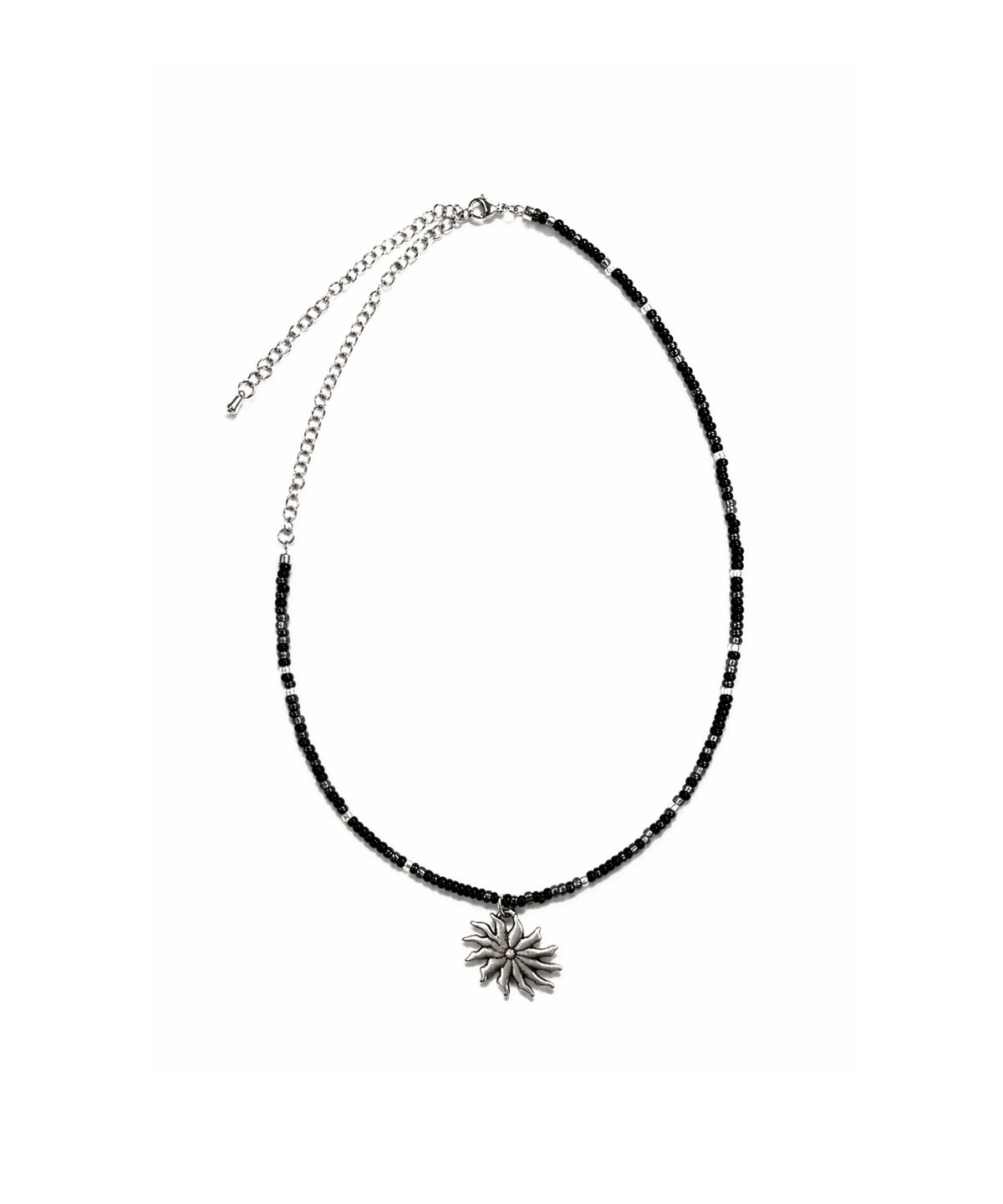 에스이에스티(S'EST) Solaris Beads Necklace Black