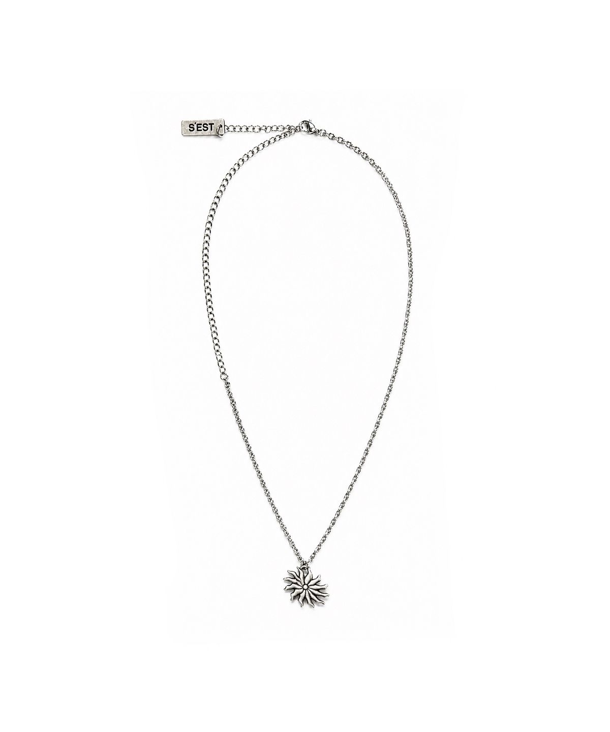 에스이에스티(S'EST) Solaris Chain Necklace Silver