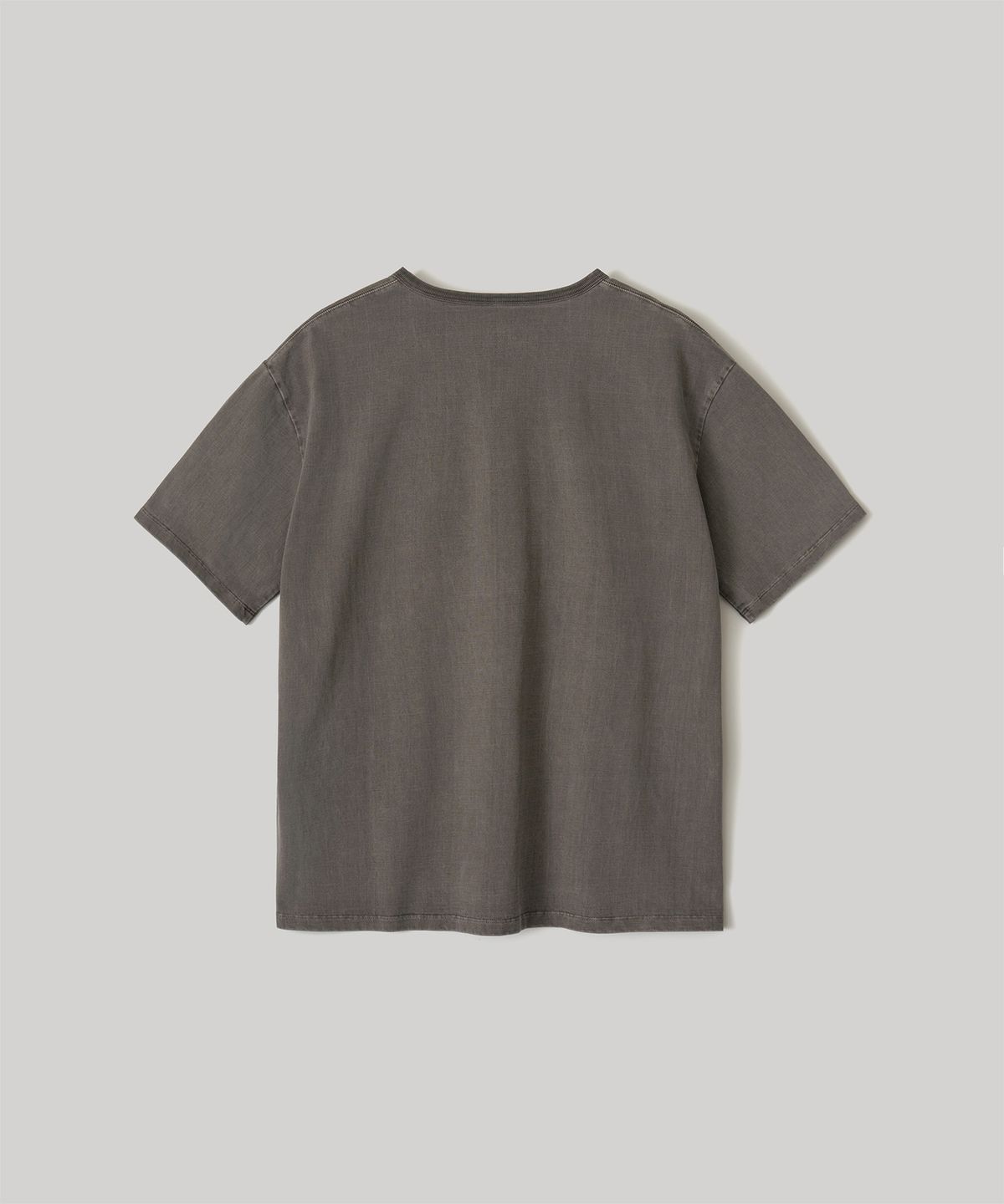 어나더 오피스(ANOTHER OFFICE) French Henry Neck Garment Tee (Plum)