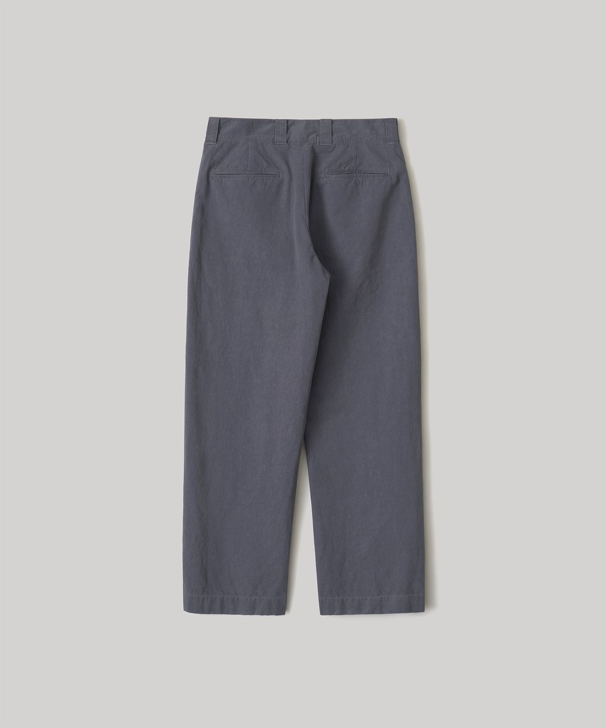 어나더 오피스(ANOTHER OFFICE) [AW] French Officer Pants (Faded Navy)