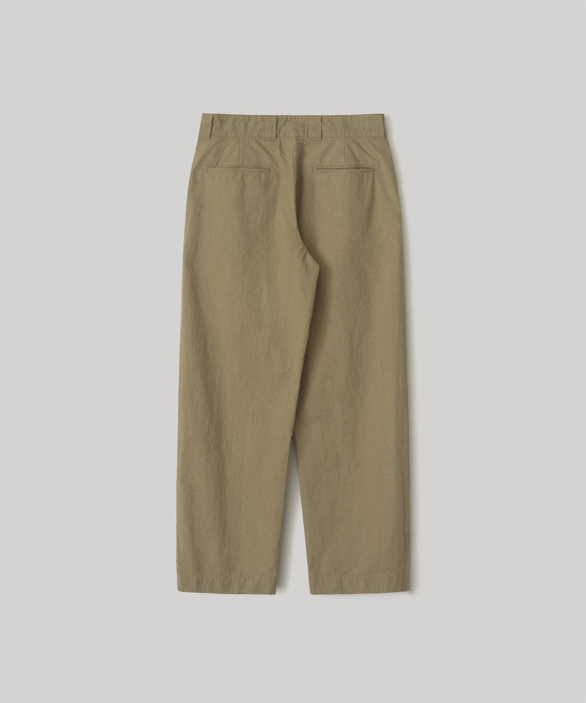 어나더 오피스(ANOTHER OFFICE) French Officer Pants (Deep Khaki)