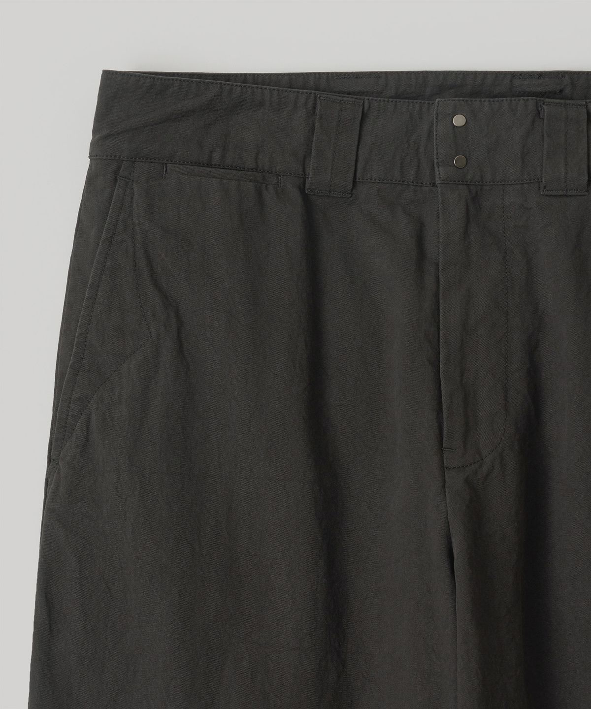 어나더 오피스(ANOTHER OFFICE) French Officer Pants (Black)
