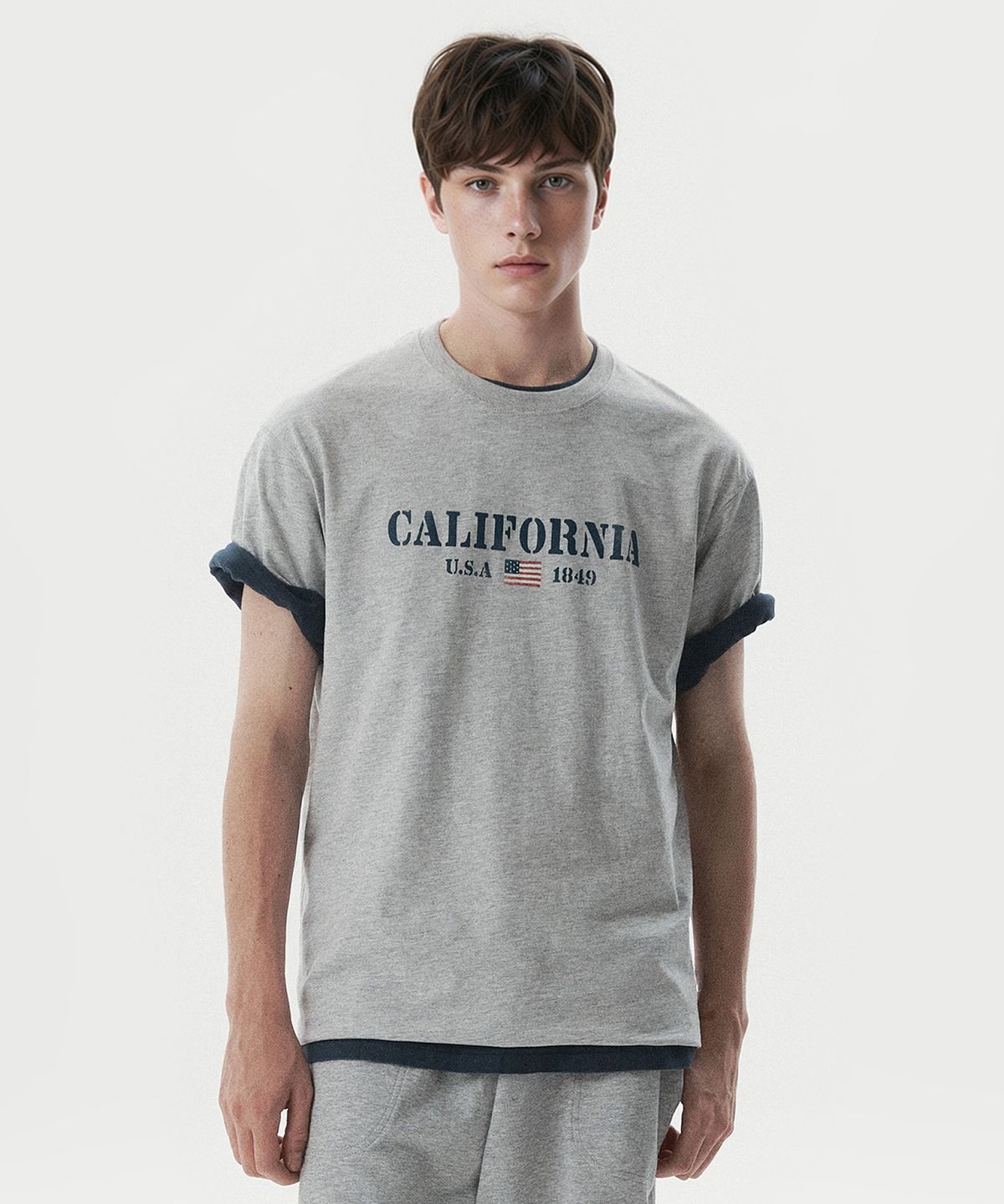 후아유(WHO.A.U) USA T-shirt / WHRAG2471U