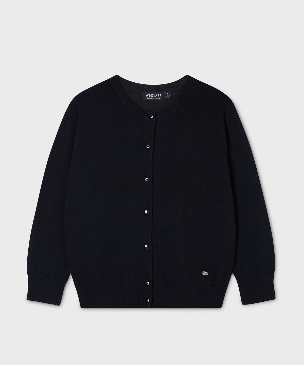 후아유(WHO.A.U) Three-quarter sleeve Cardigan / WHCKG2591F