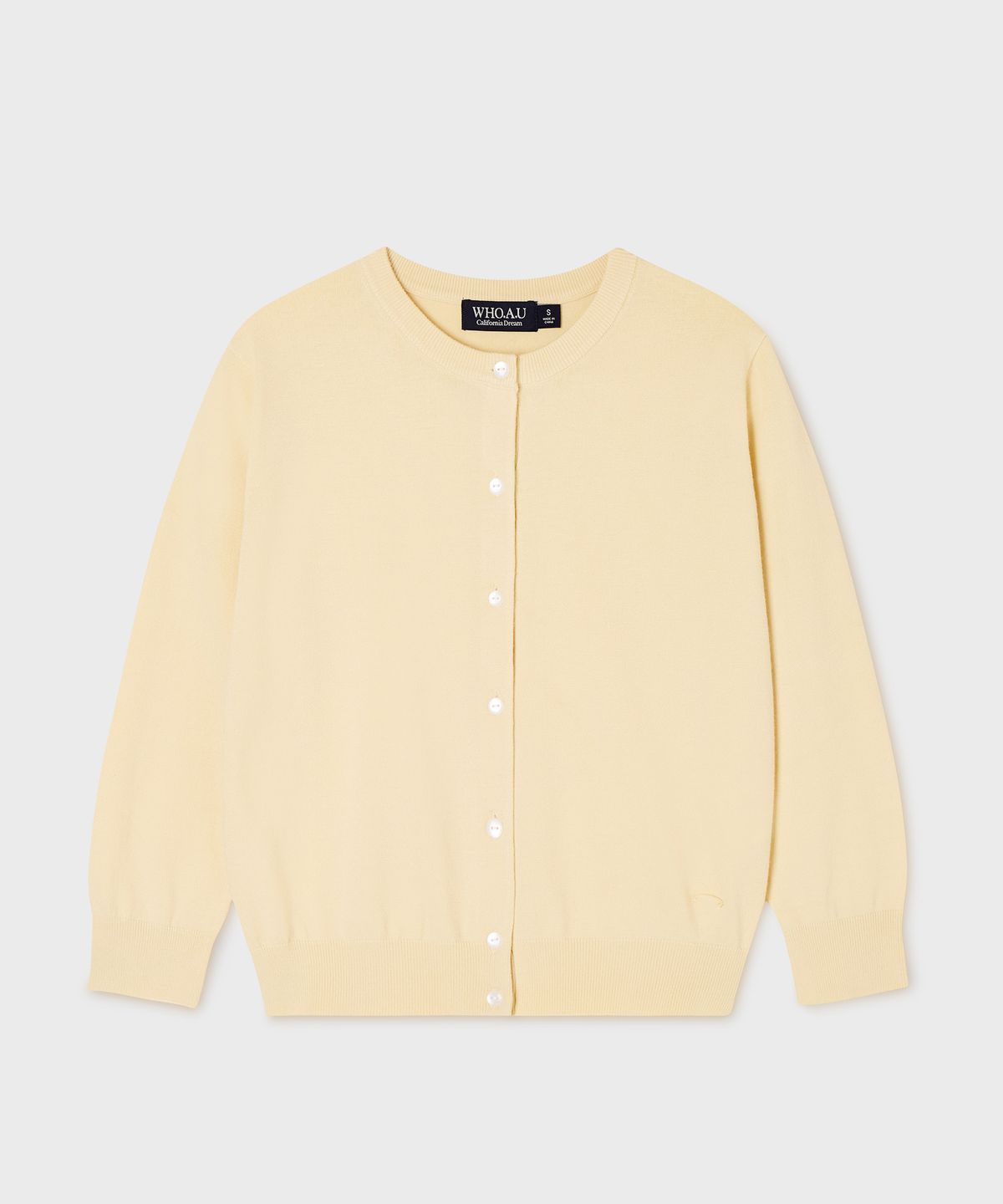 후아유(WHO.A.U) Three-quarter sleeve Cardigan / WHCKG2591F